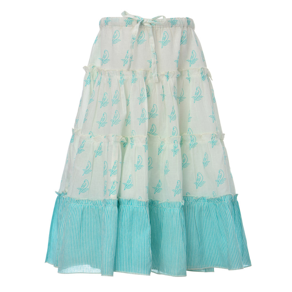 Amazon Skirt Turquoise