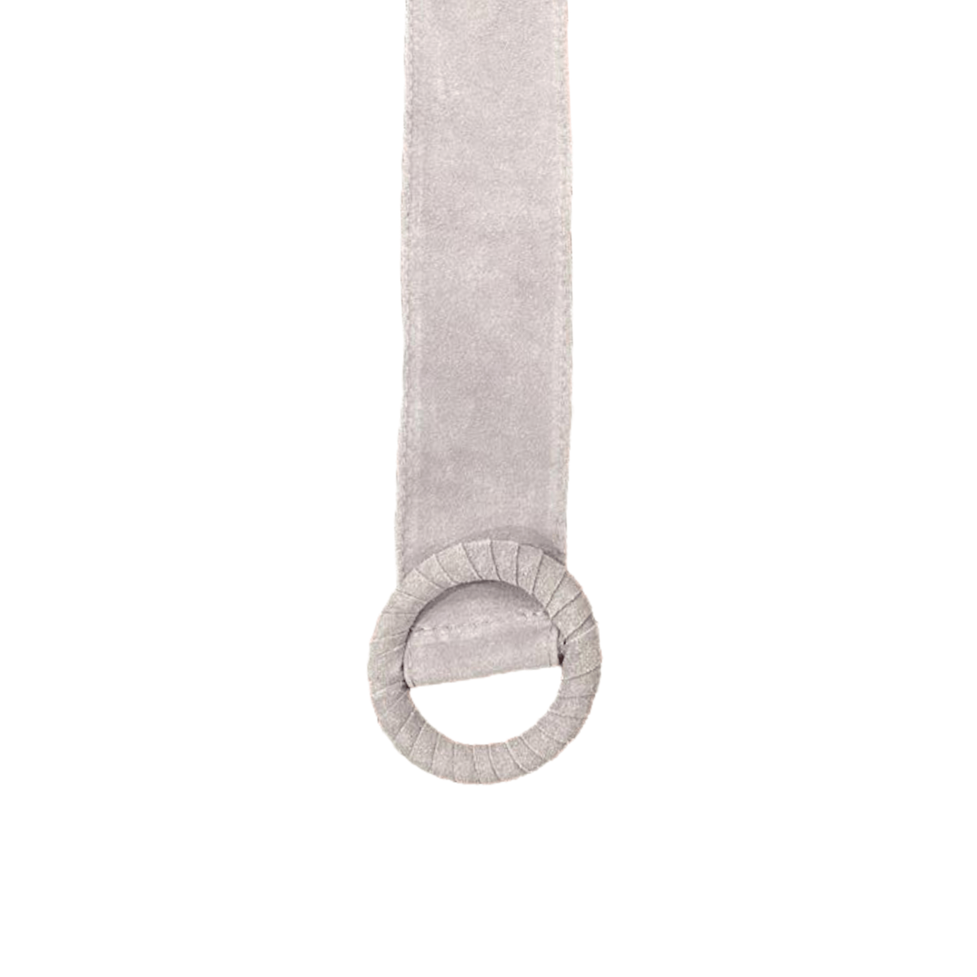 Suede Circle Buckle Belt