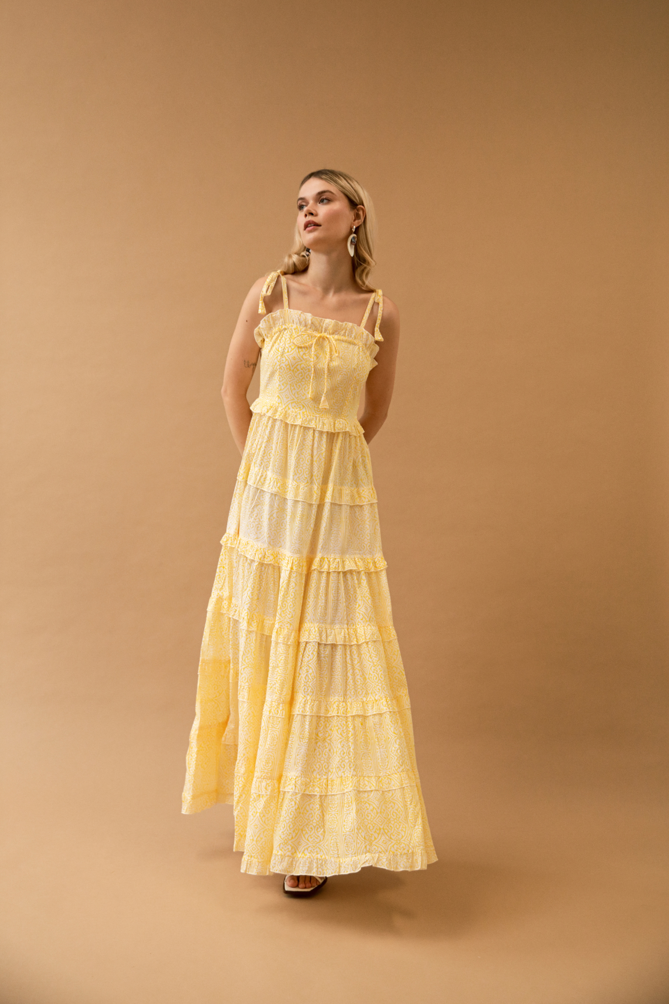 Cecilia Dress Yellow