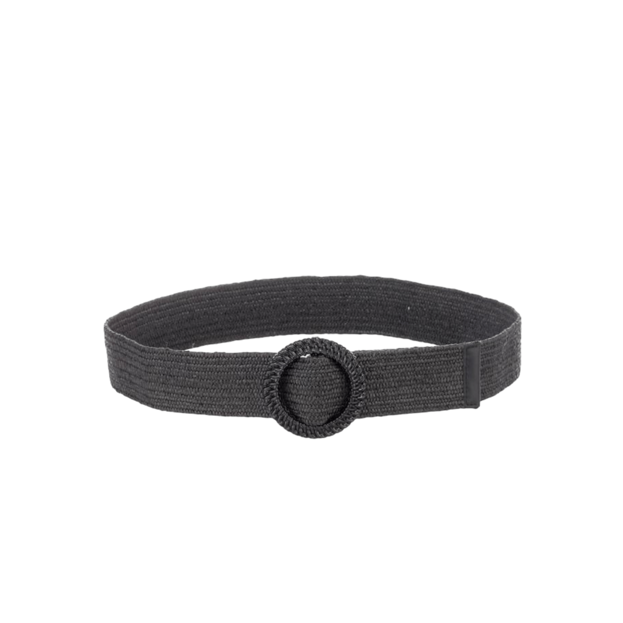 Raffia Circle Belt