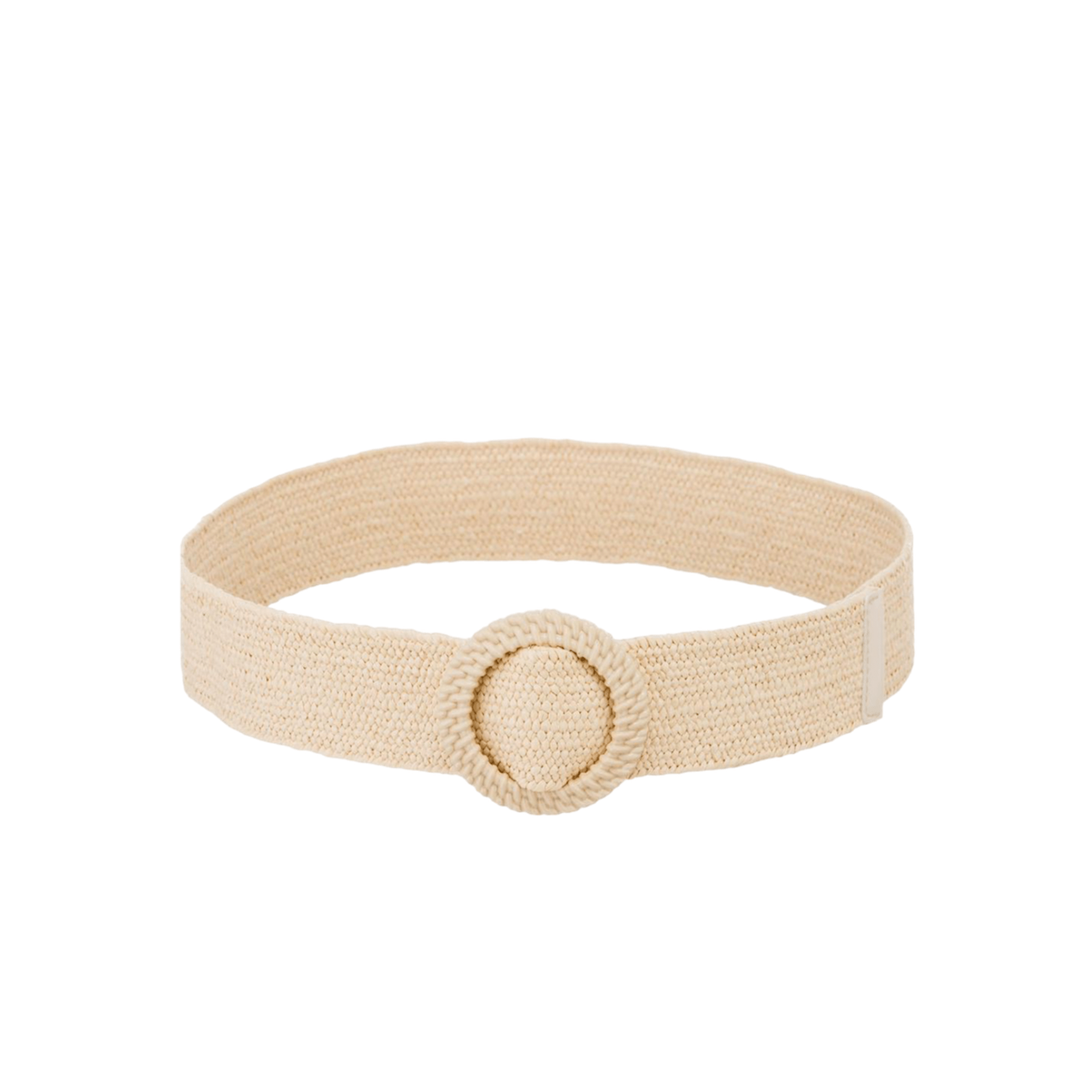 Raffia Circle Belt