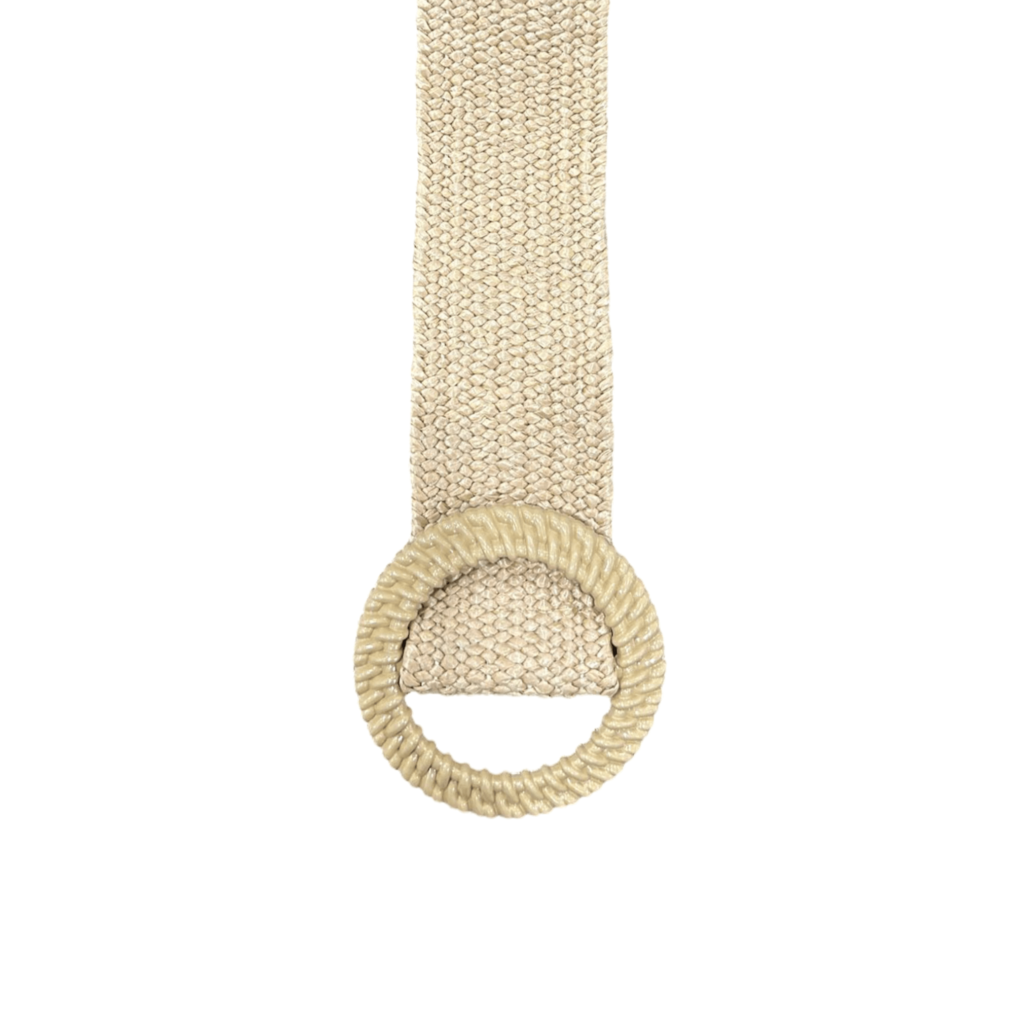 Raffia Circle Belt