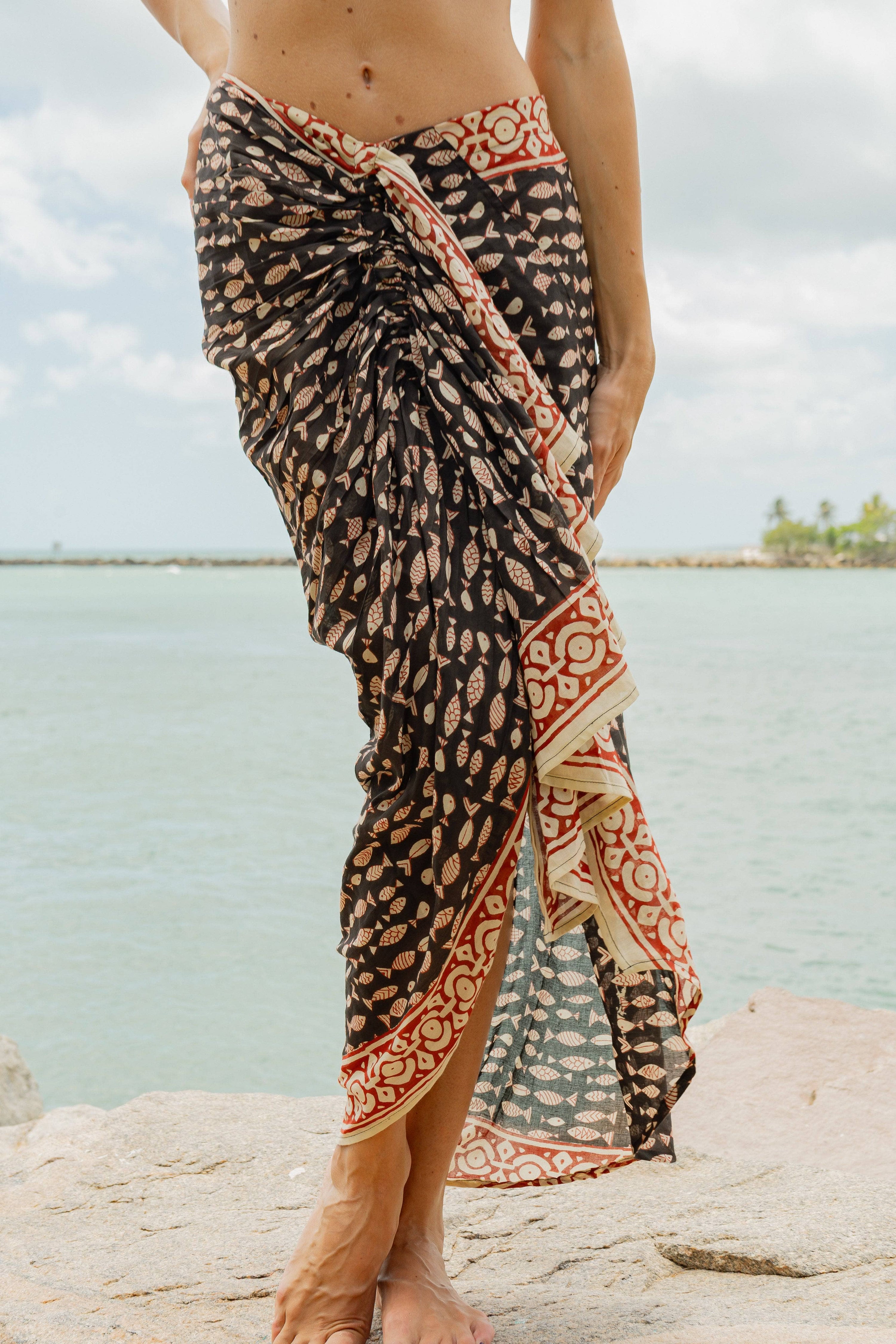 Greta Pareo Skirt