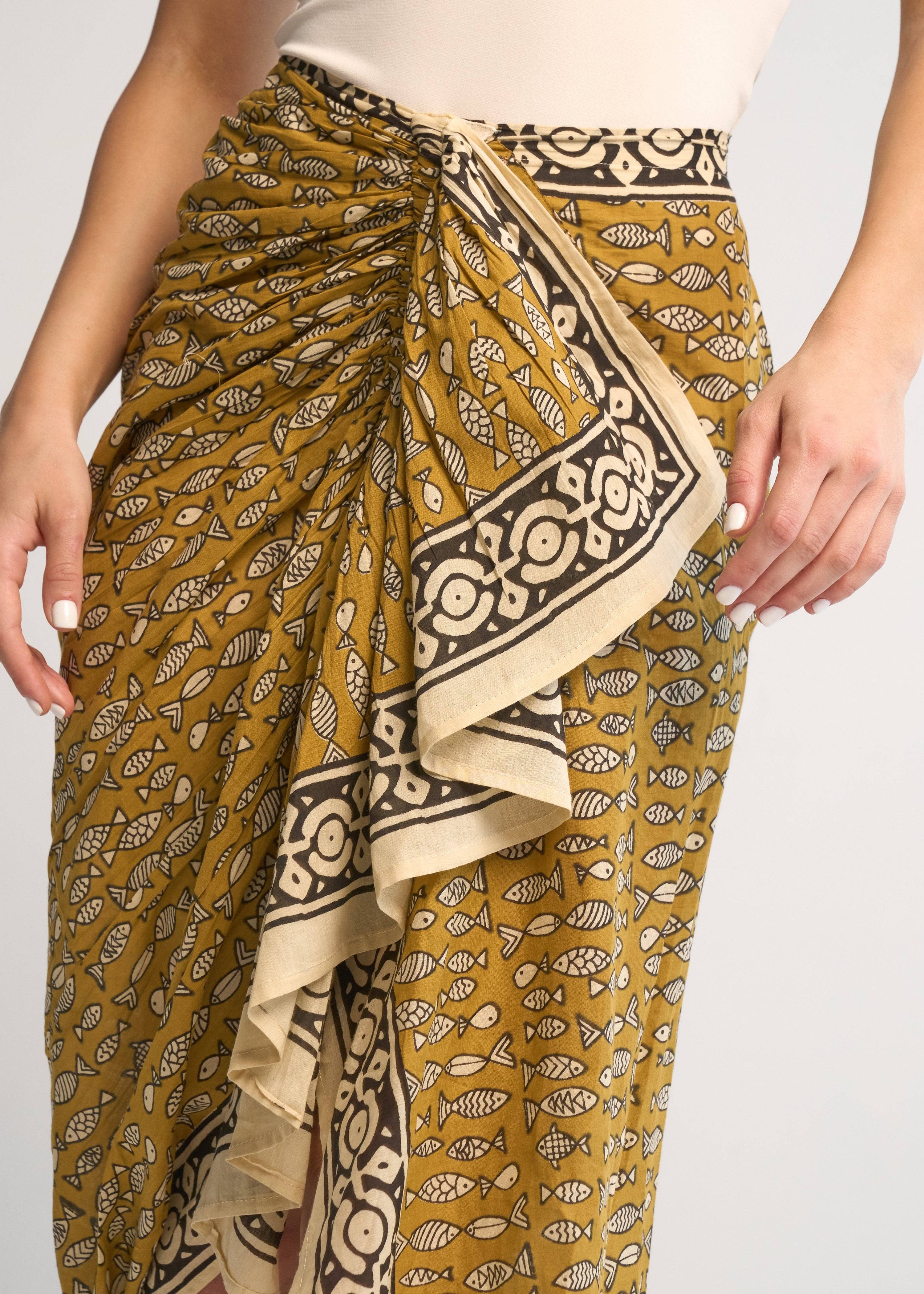 Greta Pareo Skirt