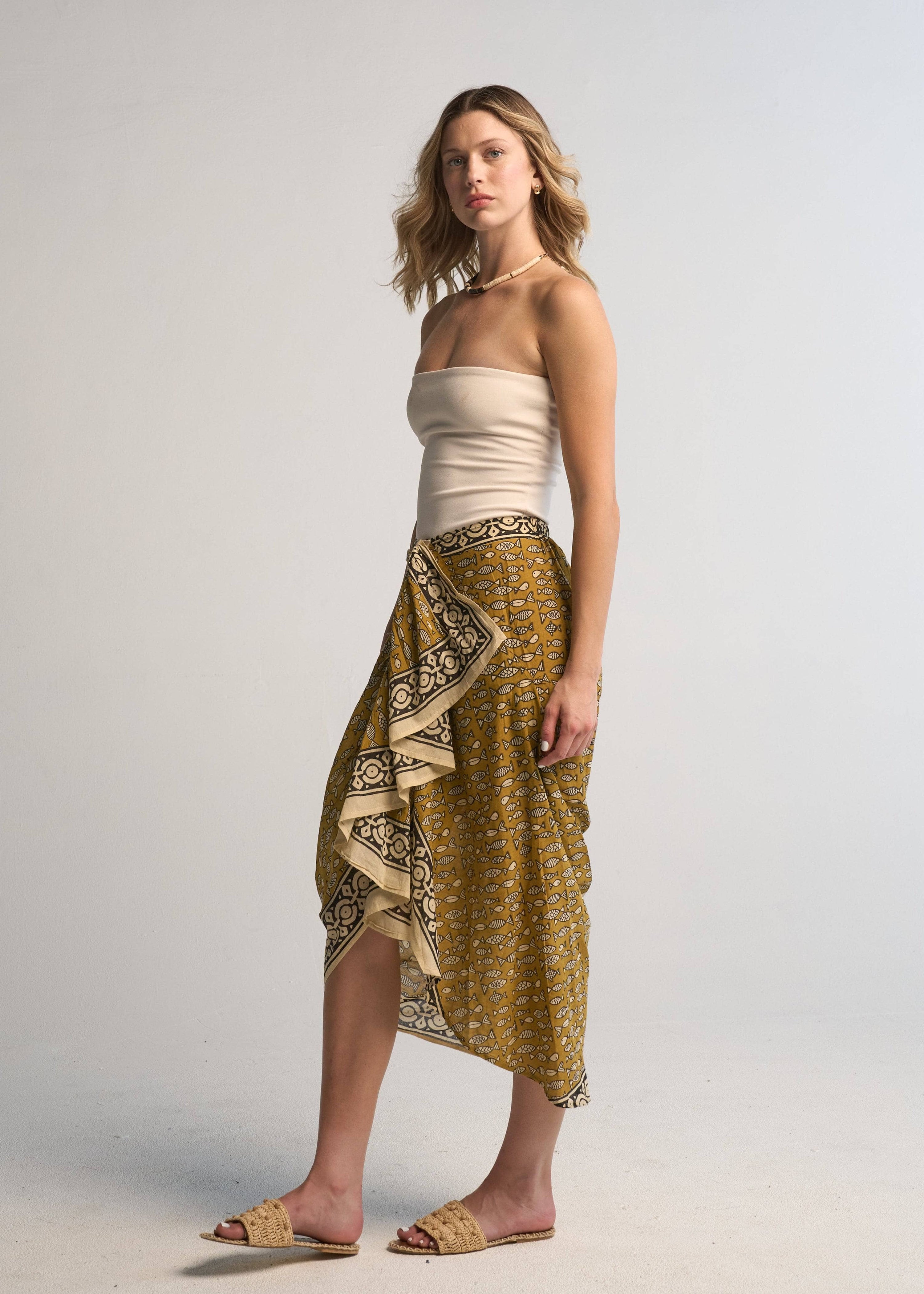 Greta Pareo Skirt