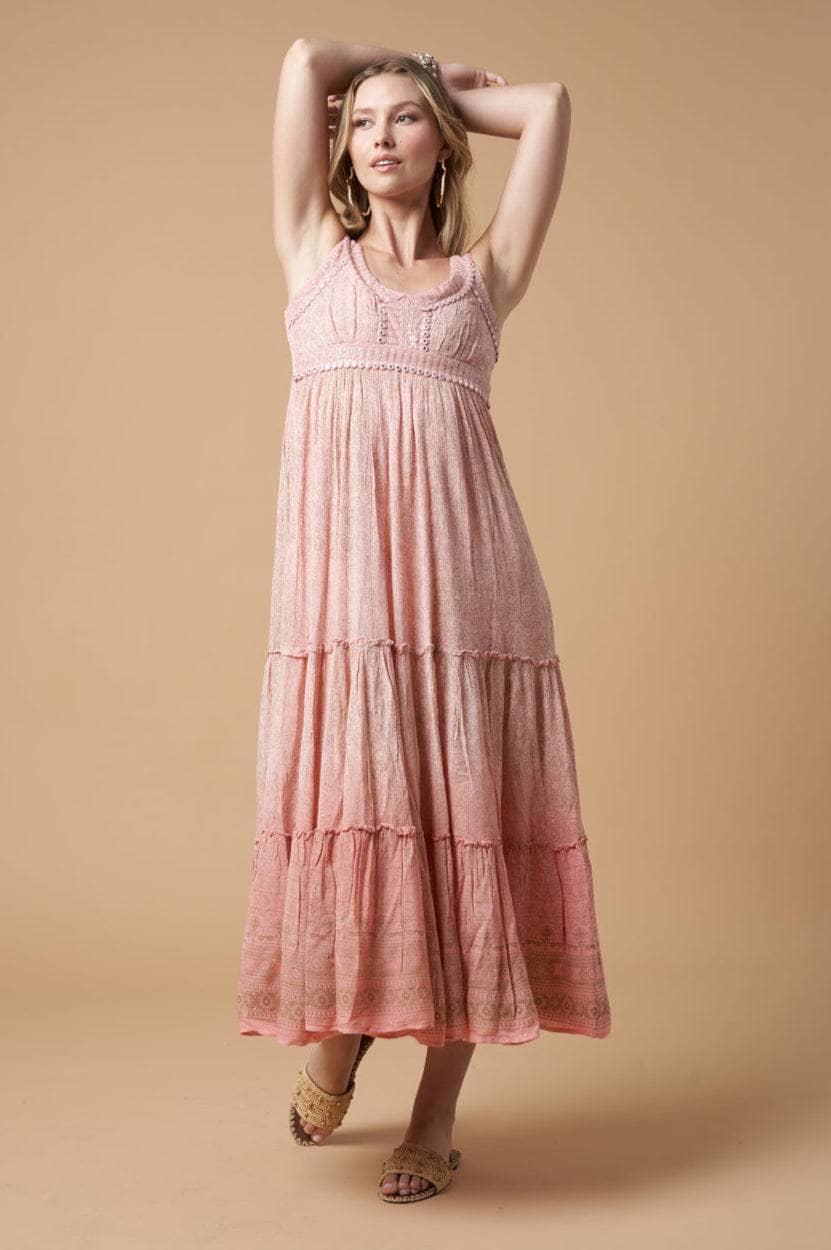 Lotus Dress Pink
