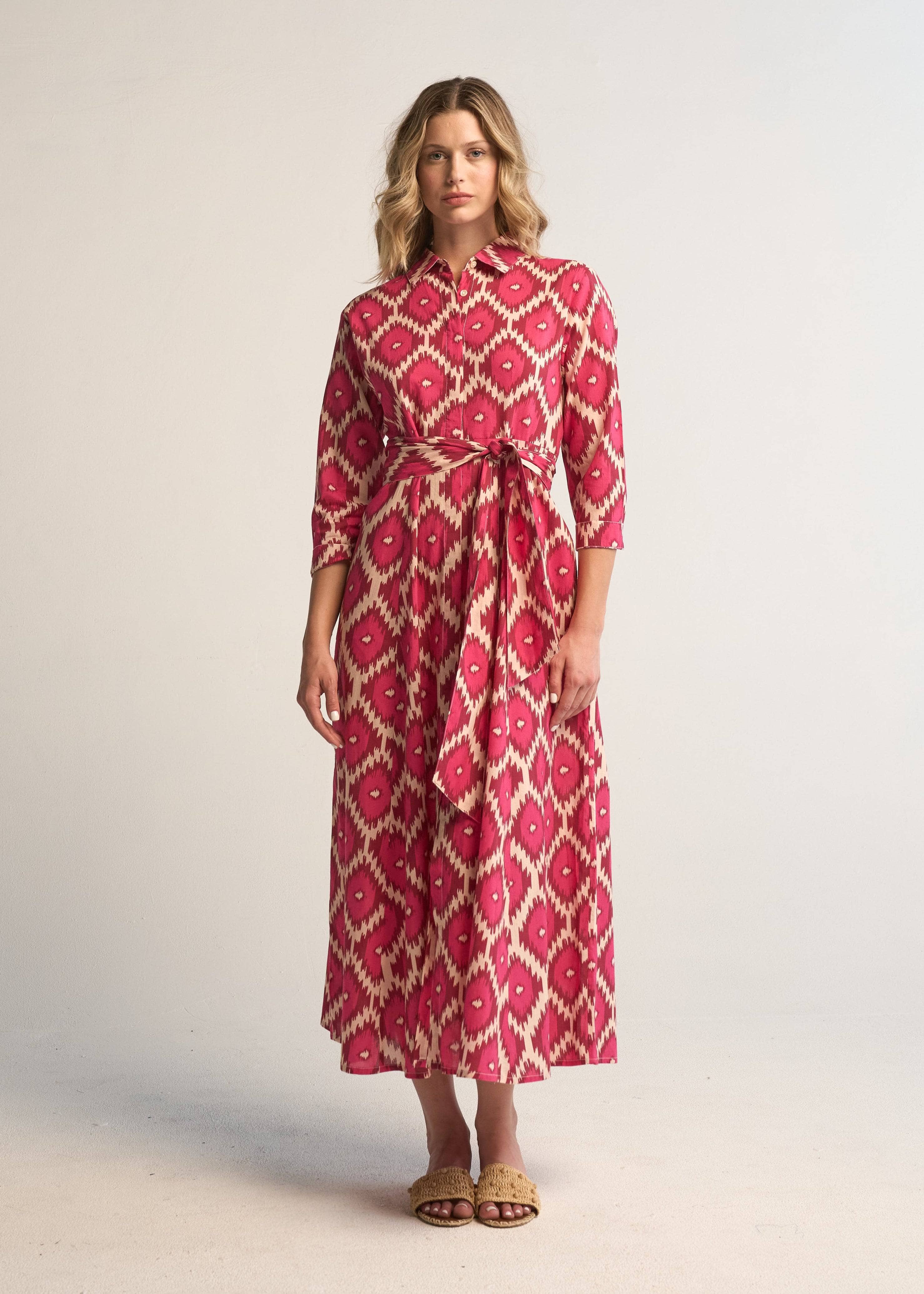 Luciana Ikat Multi Pink