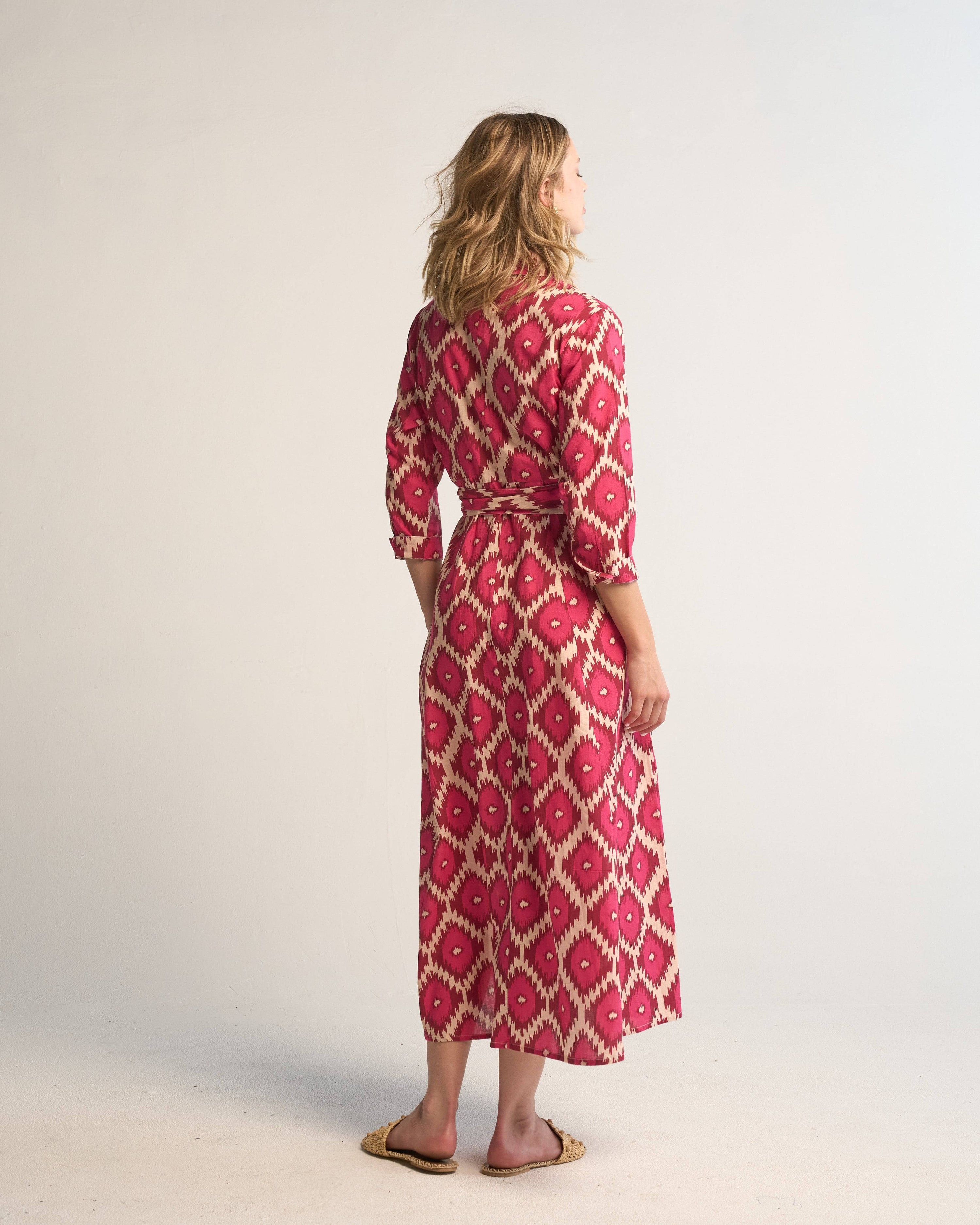 Luciana Ikat Multi Pink