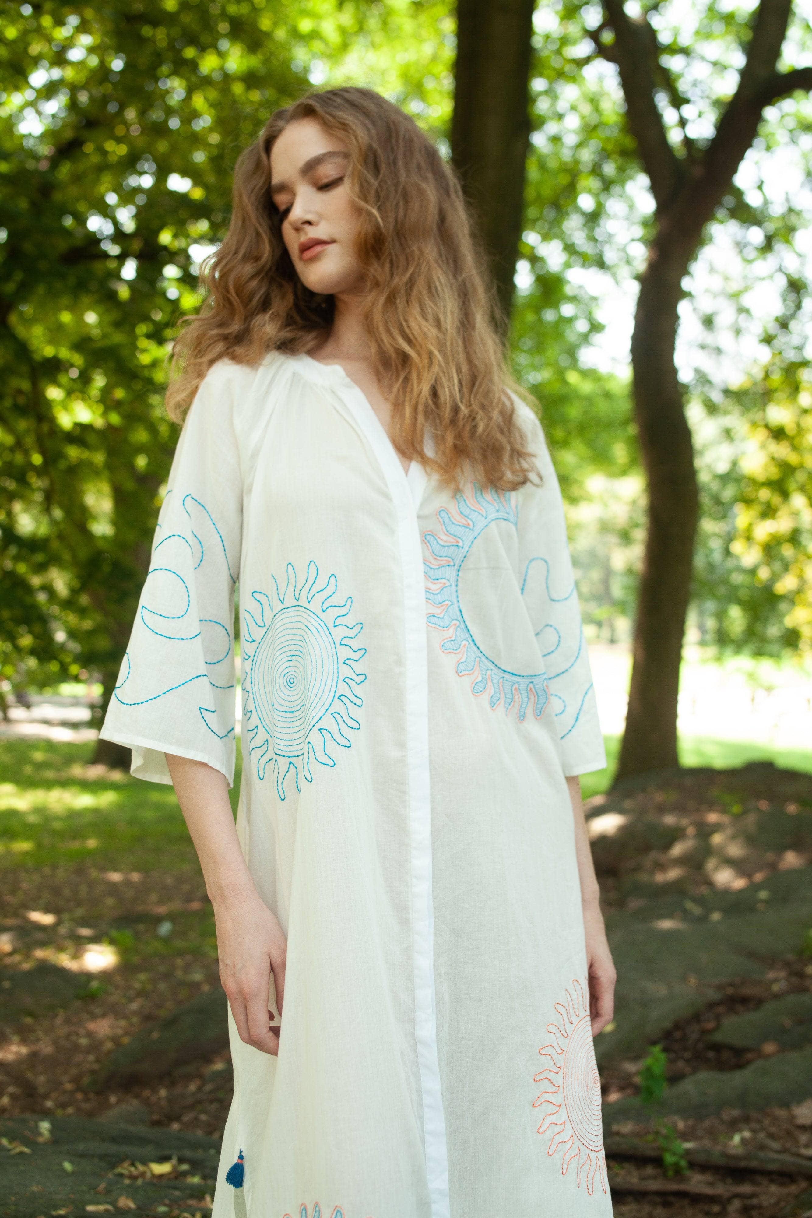 Kimono Sun White