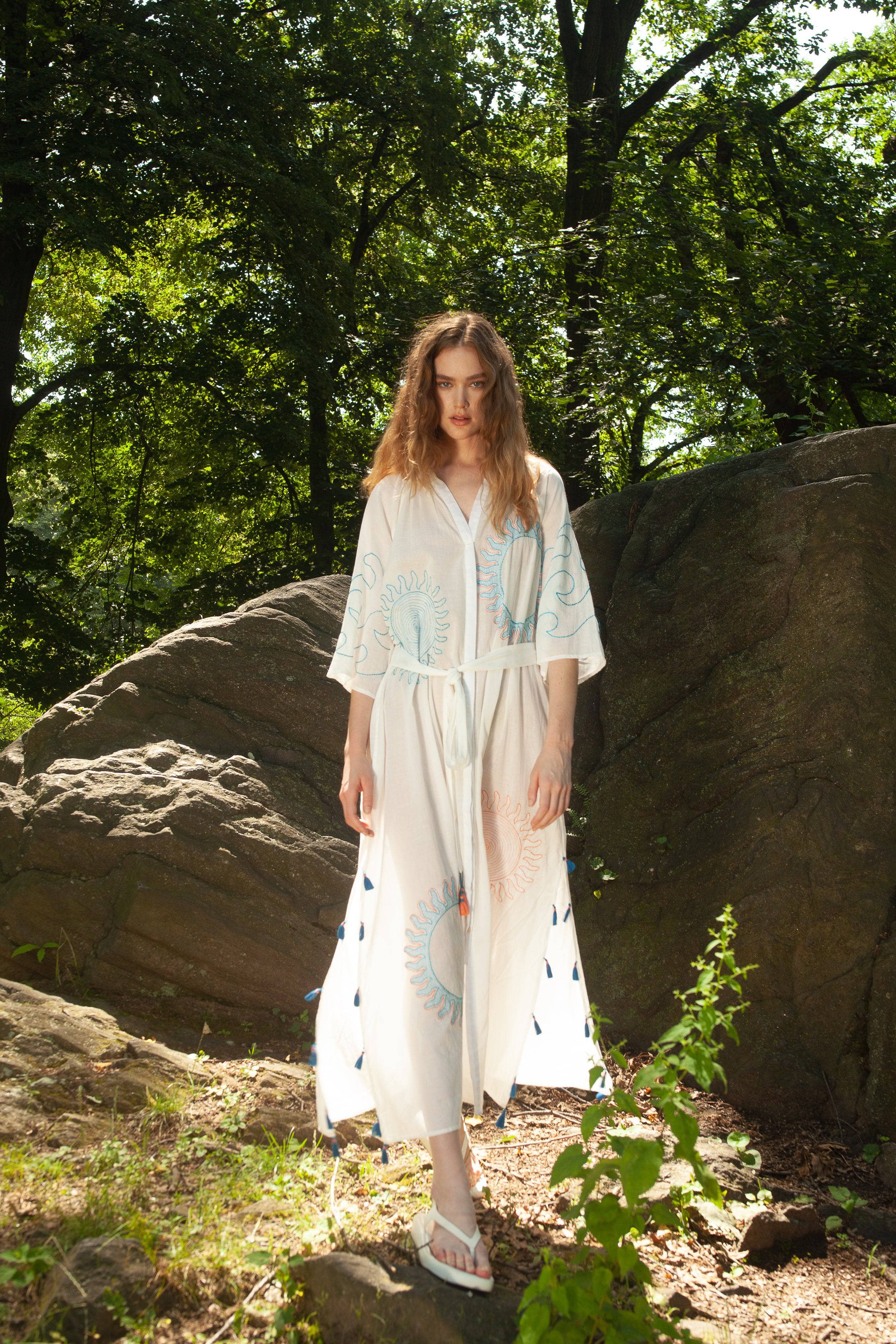 Kimono Sun White