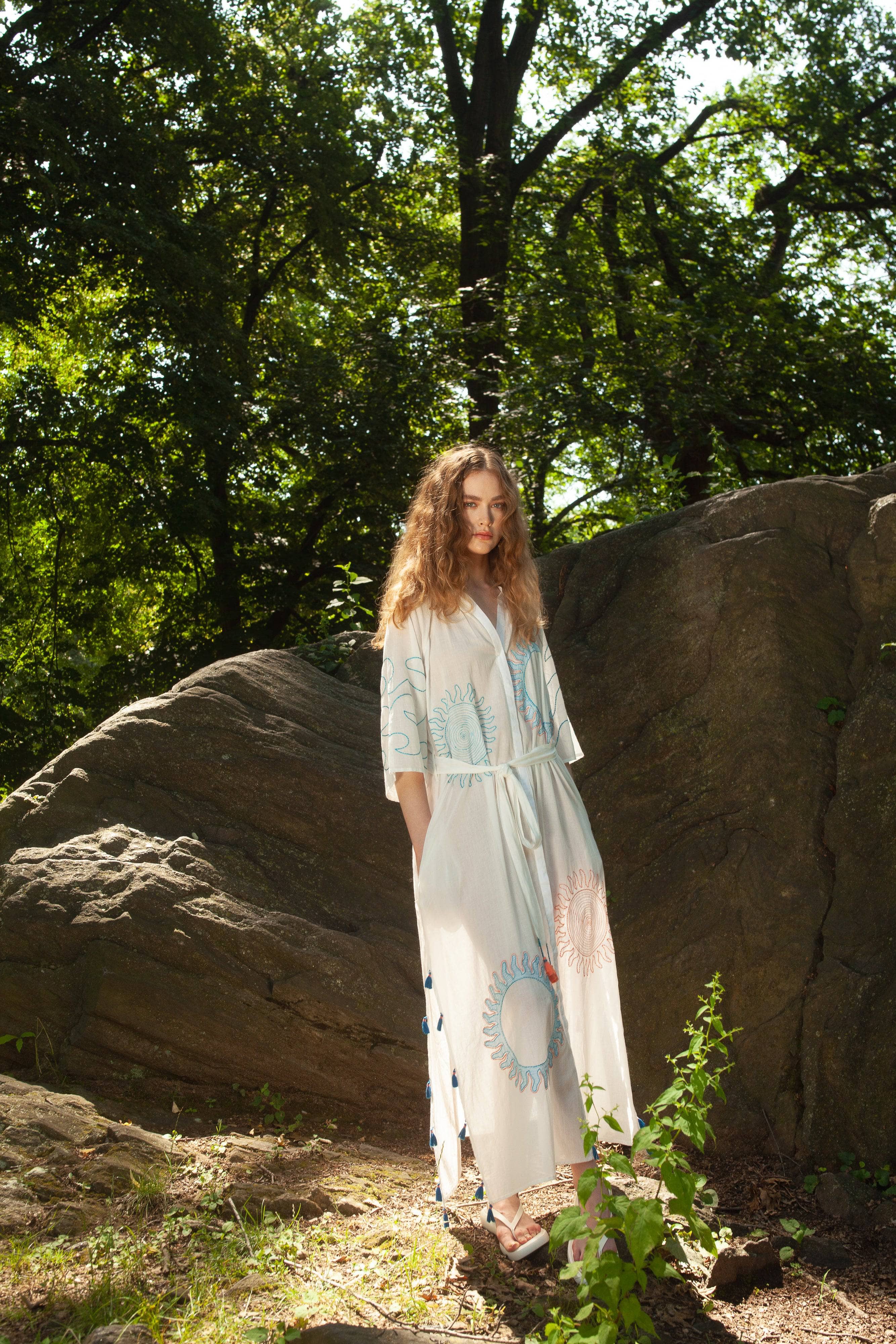 Kimono Sun White