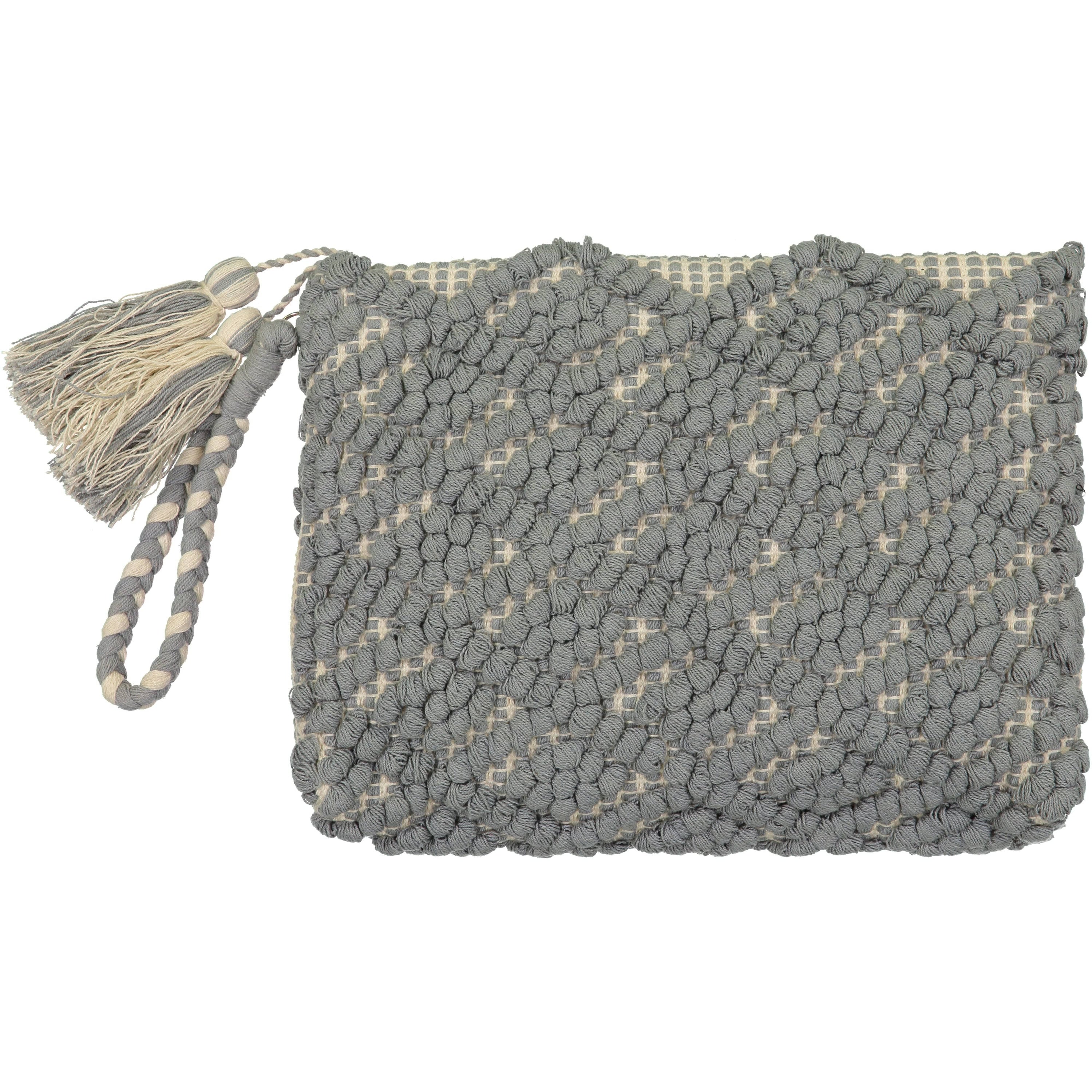 Santorini Clutch - Grey