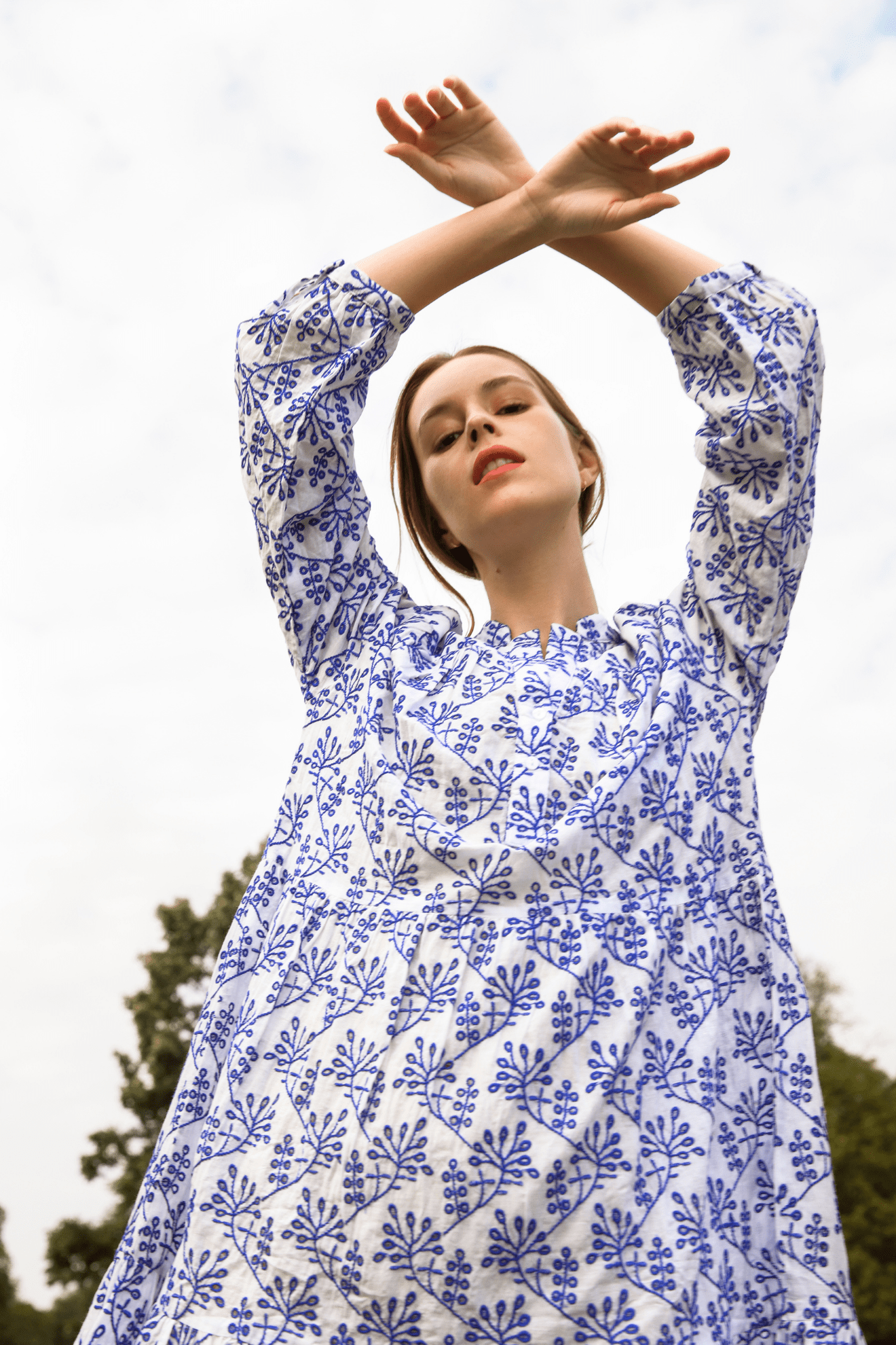 Matilda Blue Blouse