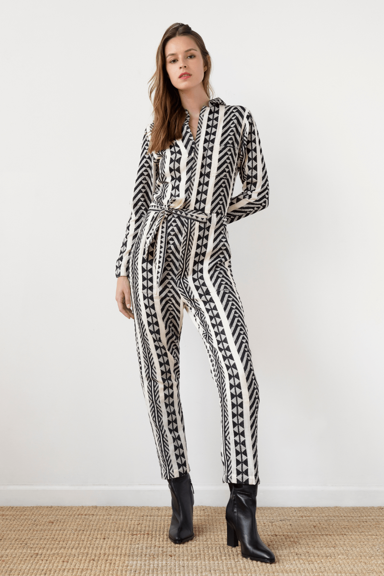 Lydia B&W Jumpsuit