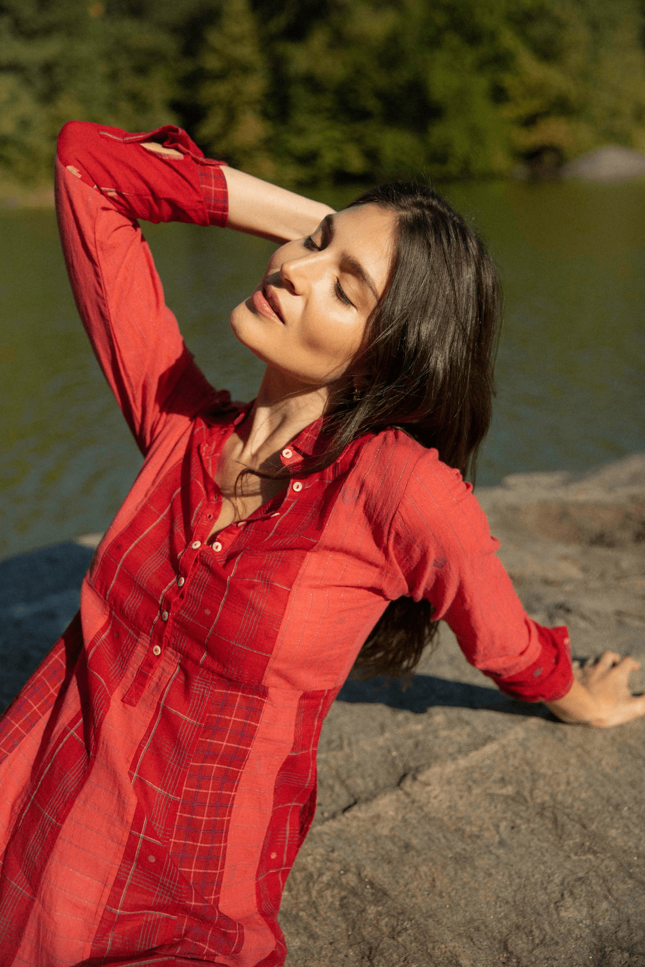 Chelsea Dress Red
