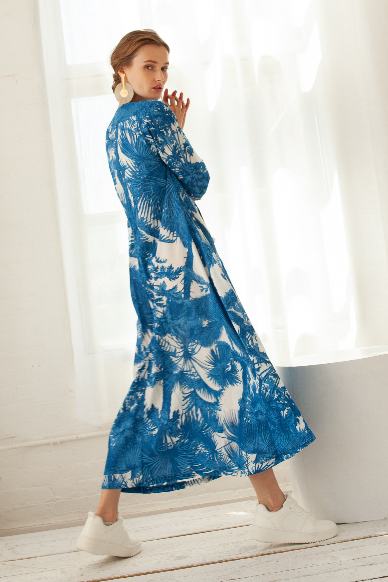 Tunic Leaf Royal Blue