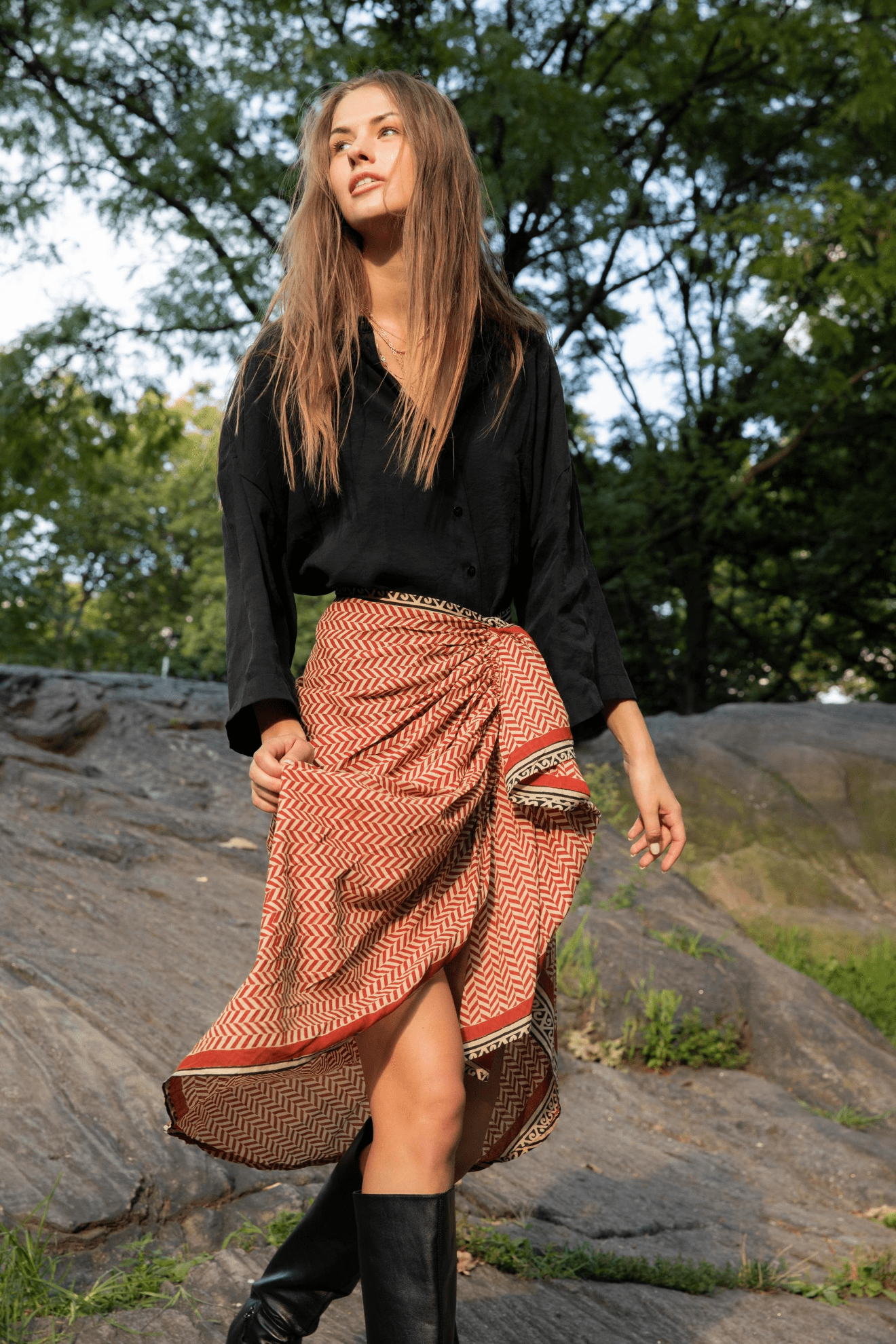 Ashi Pareo Skirt