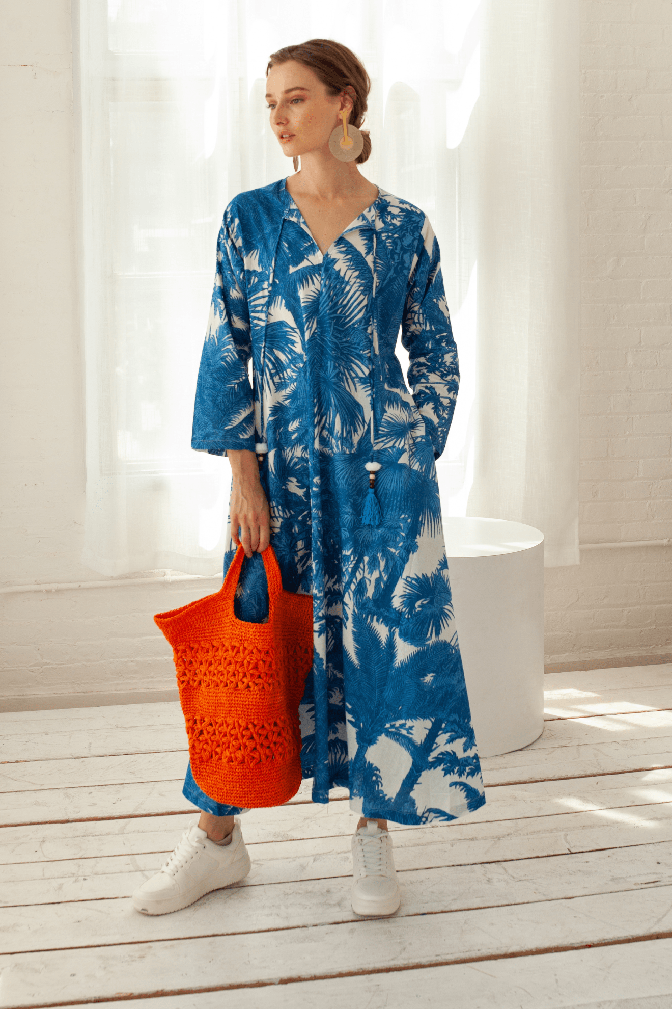 Tunic Leaf Royal Blue