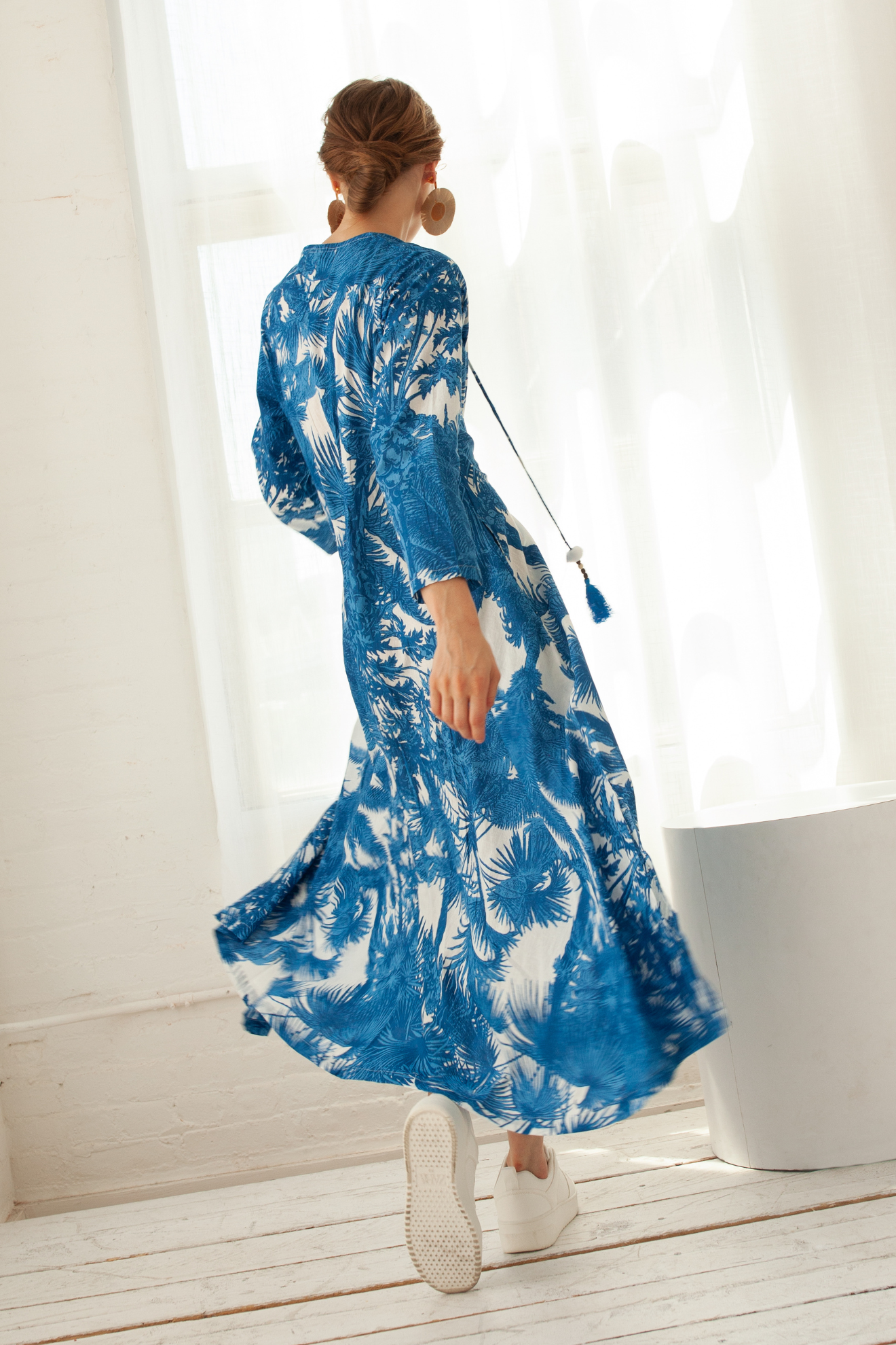 Tunic Leaf Royal Blue