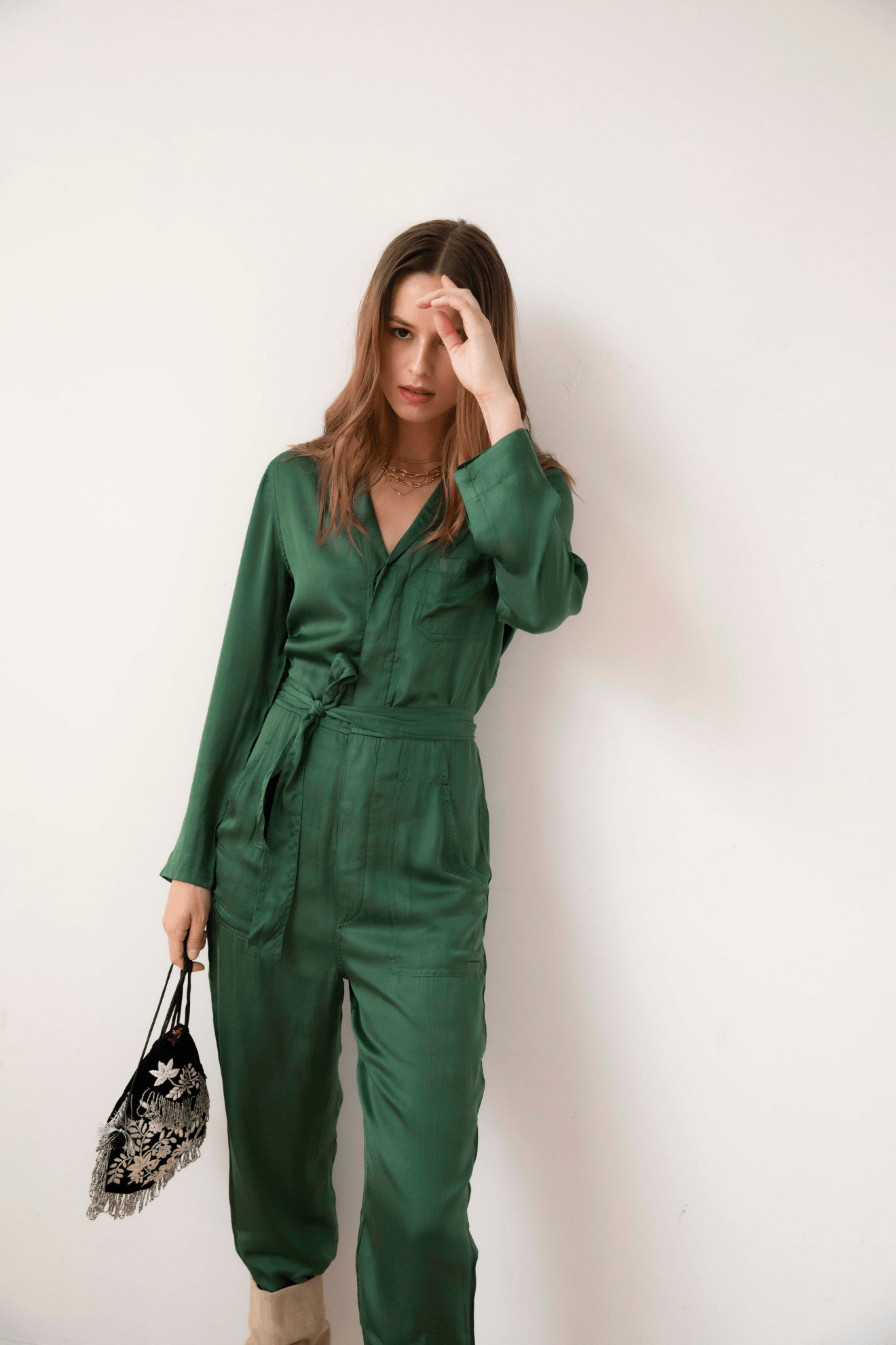 Lydia Jumpsuit Green