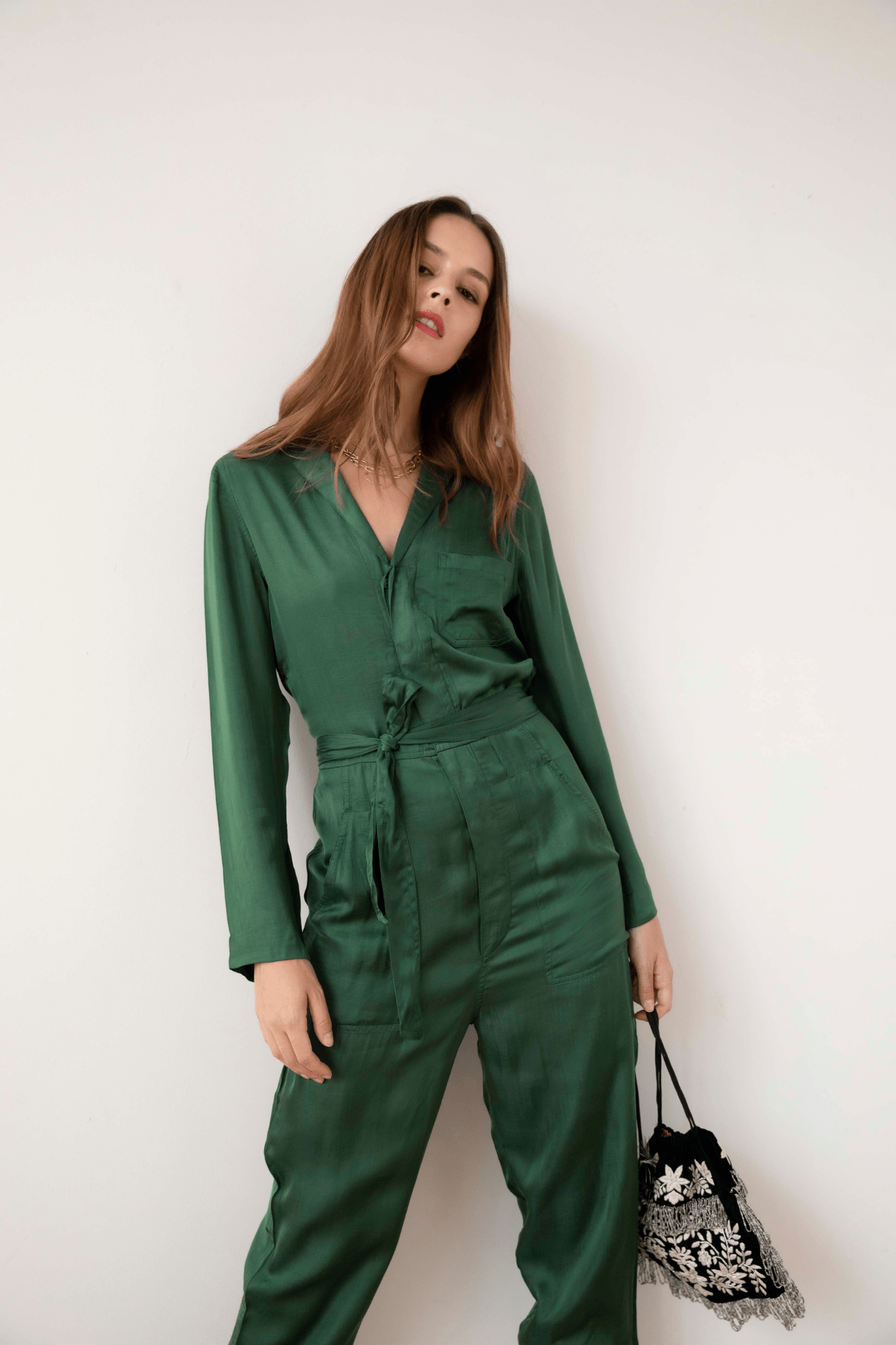 Lydia Jumpsuit Green