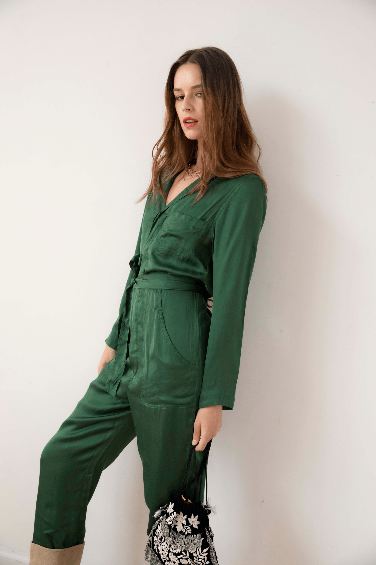 Lydia Jumpsuit Green