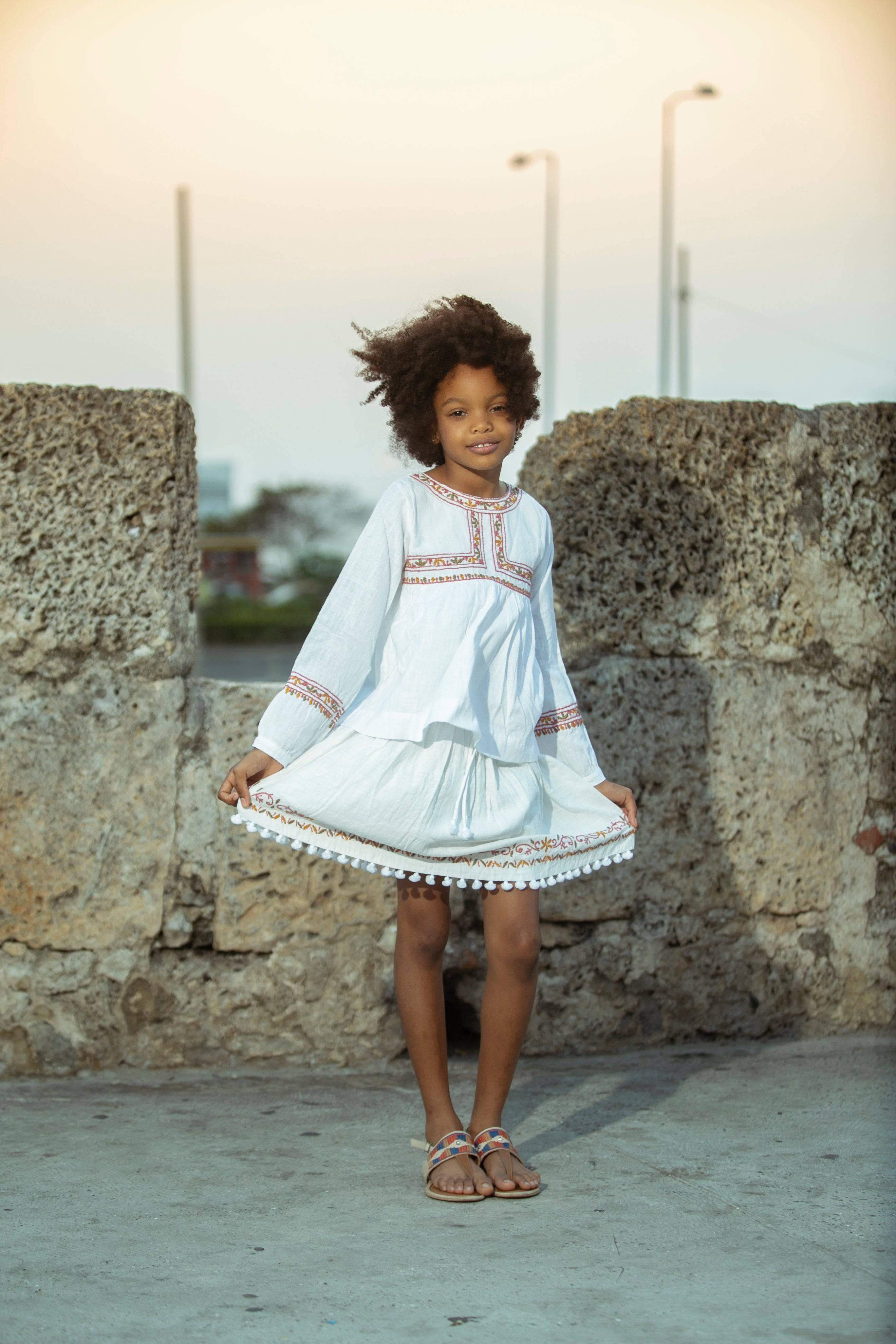 Leonora Ivory Blouse