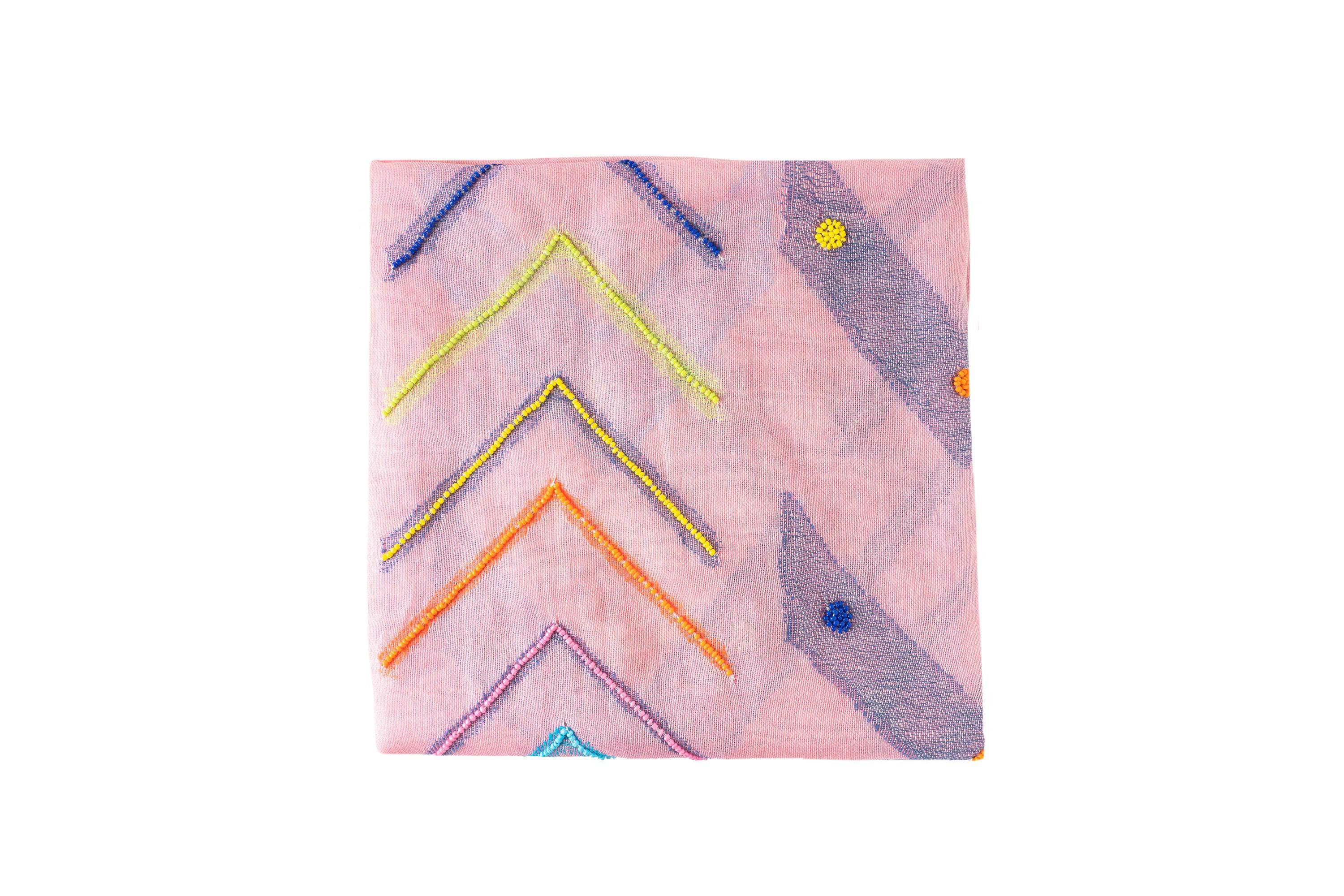 ARROW SHAWL PINK