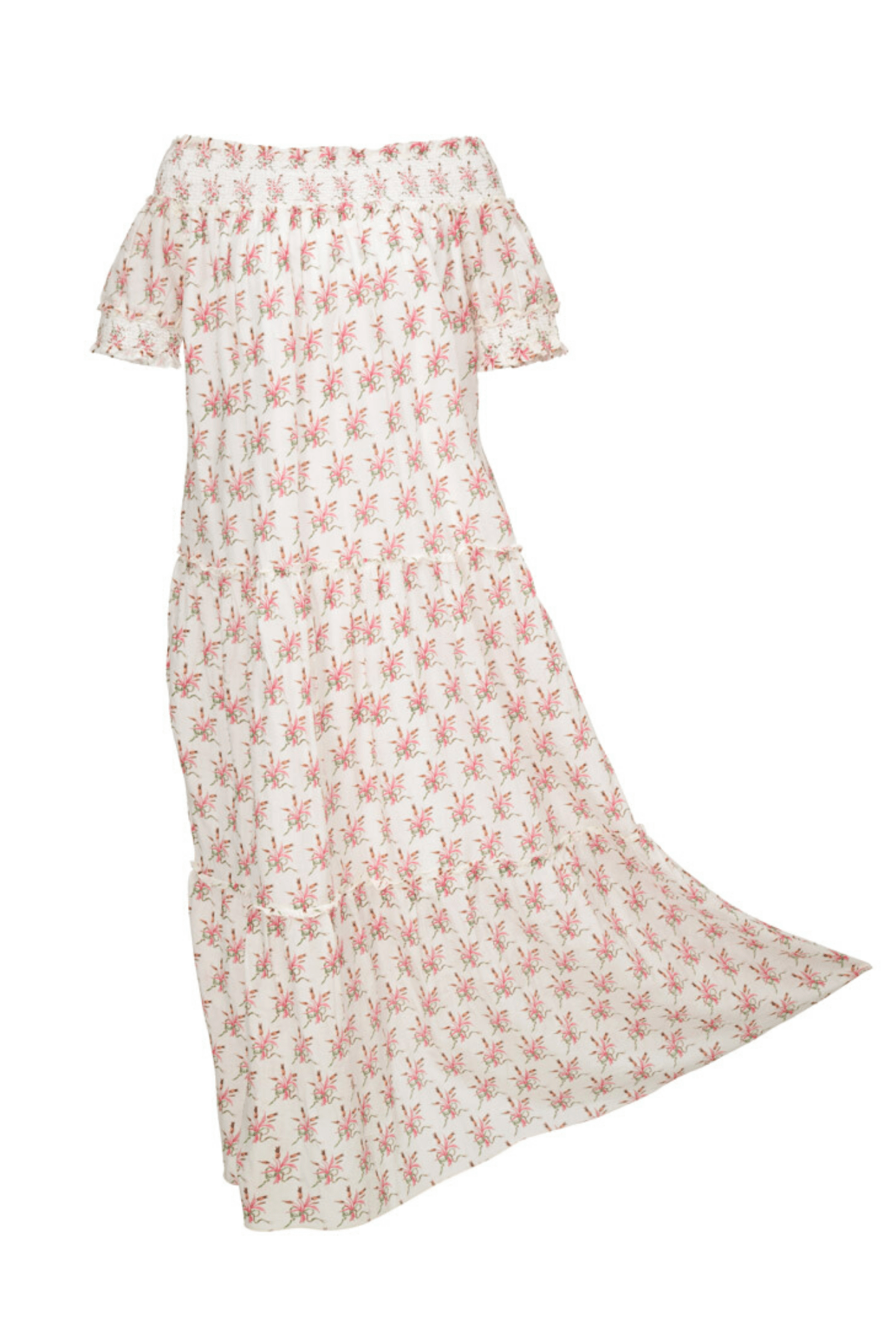 Alexis OTS Maxi Dress Pink