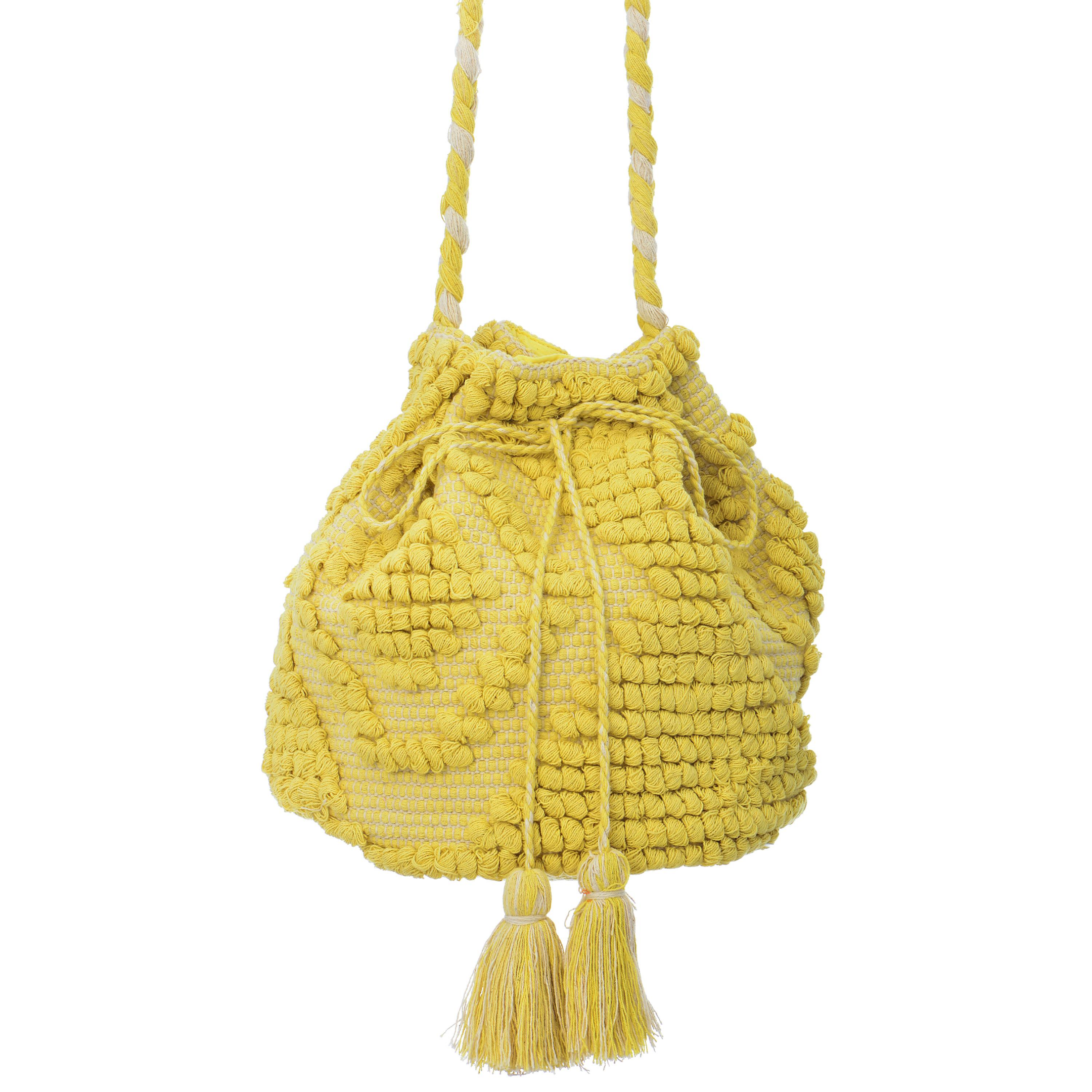 Mochila Bucket Bag Yellow