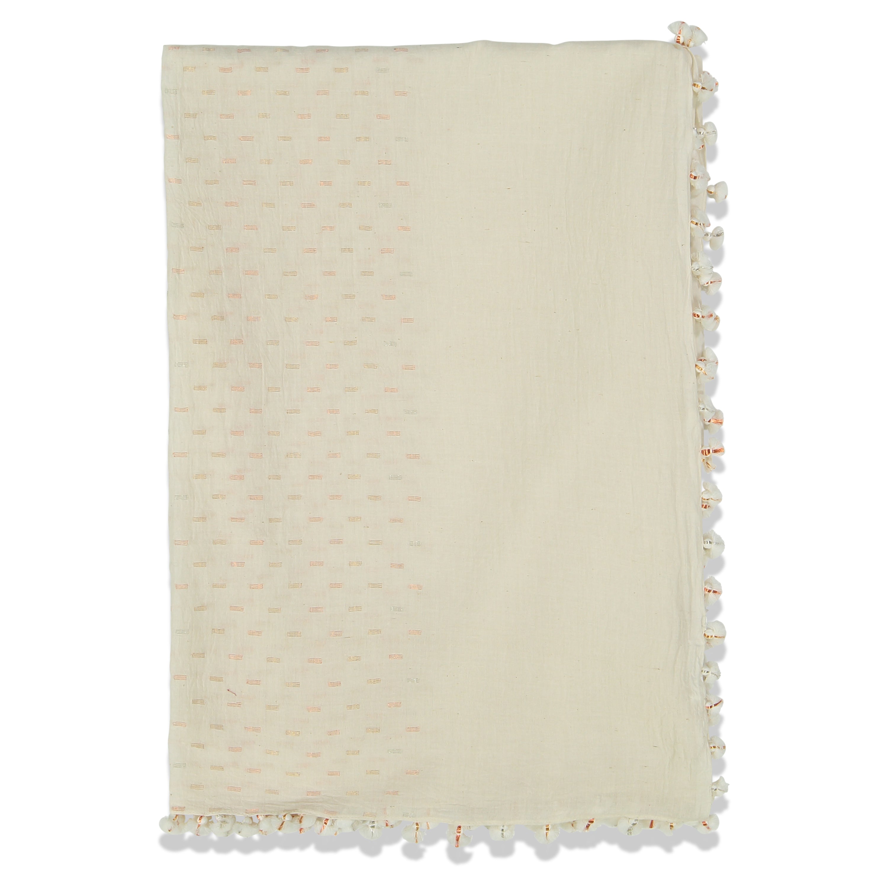 DROPS PAREO SHAWL WHITE GOLDS