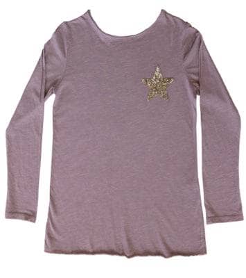 My Heart/Star Sequin Pocket Shirt