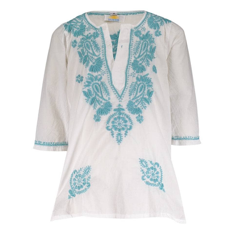 Natassia Embroidered Tunic