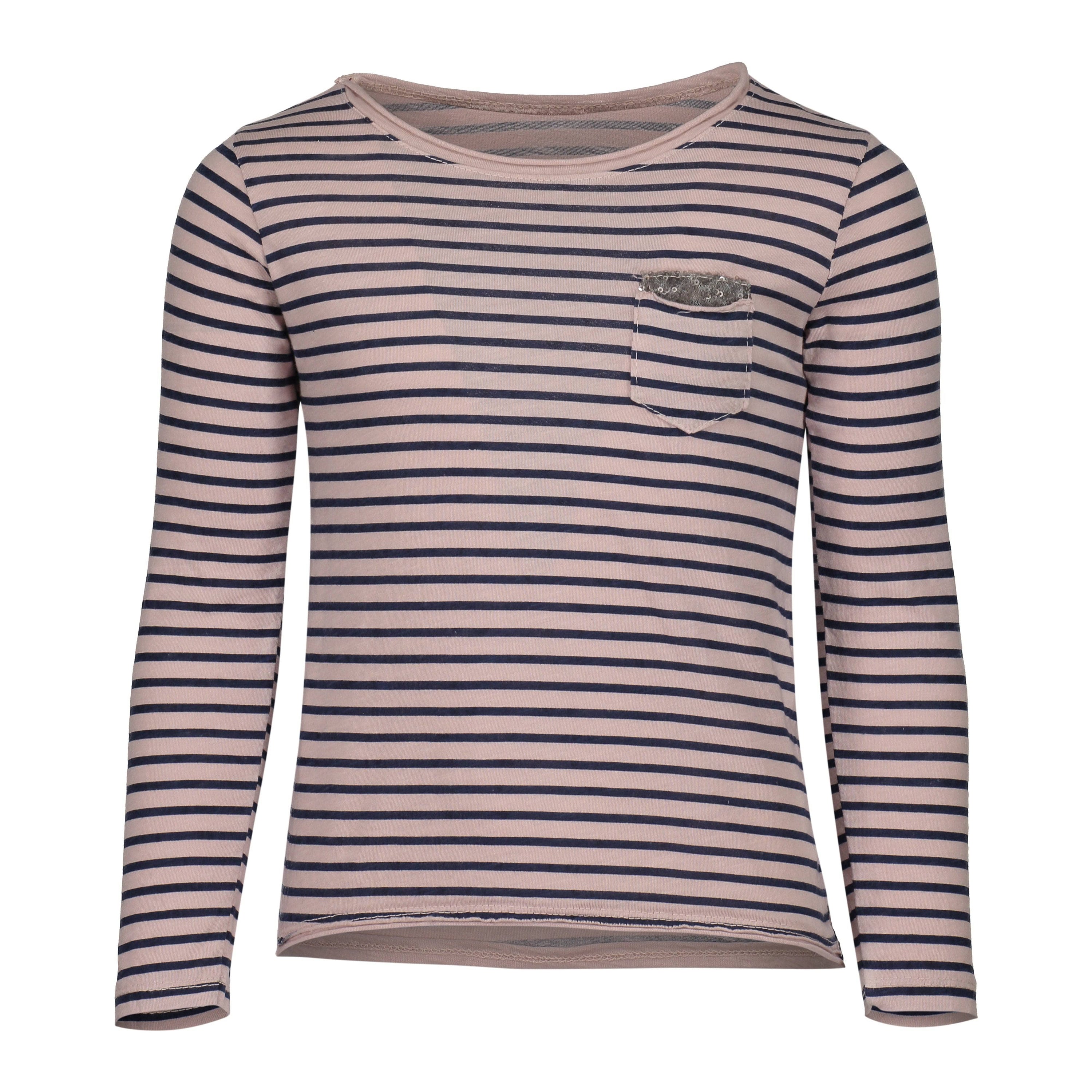 SANDY STRIPED T-SHIRT ROSE