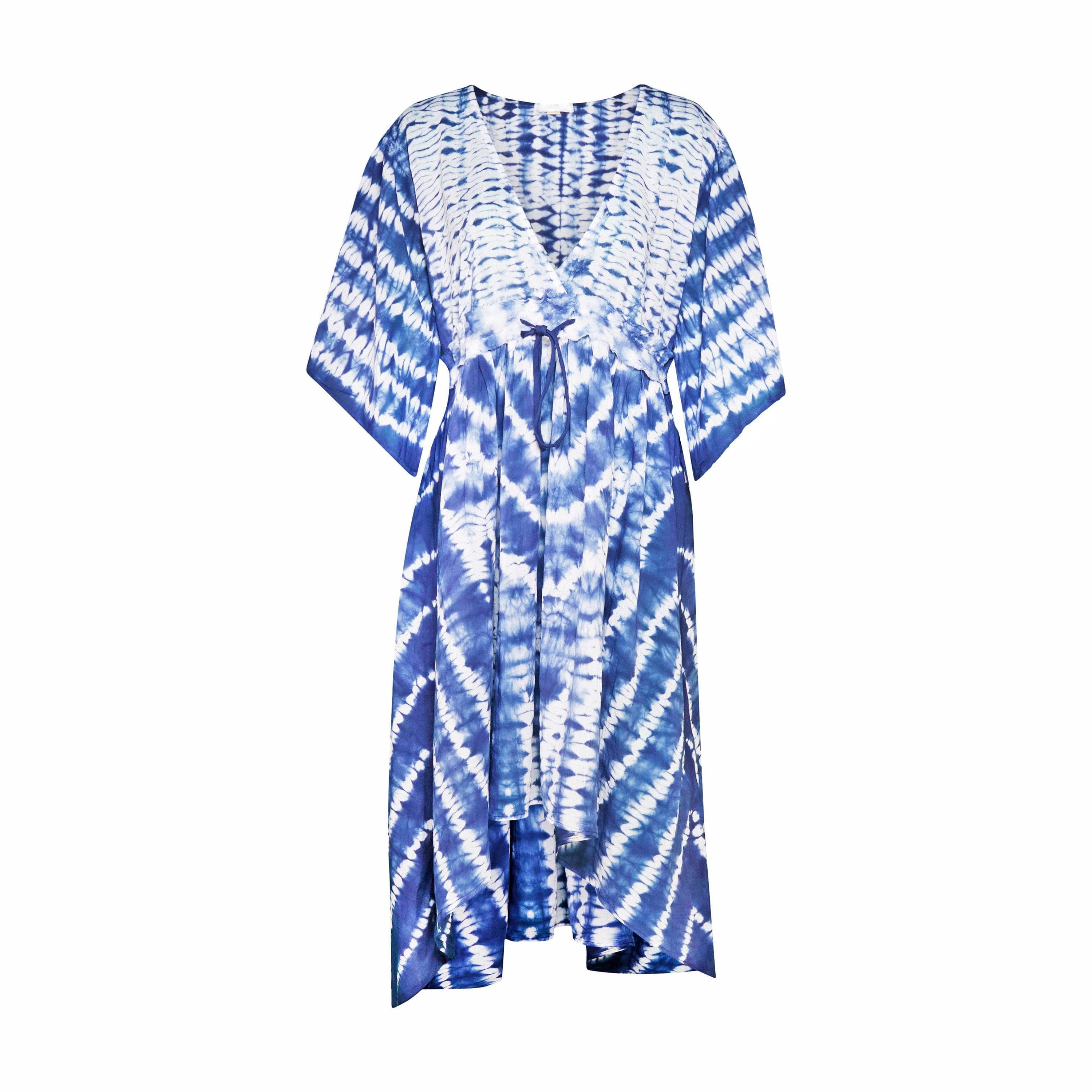 Shibori Blue Dress