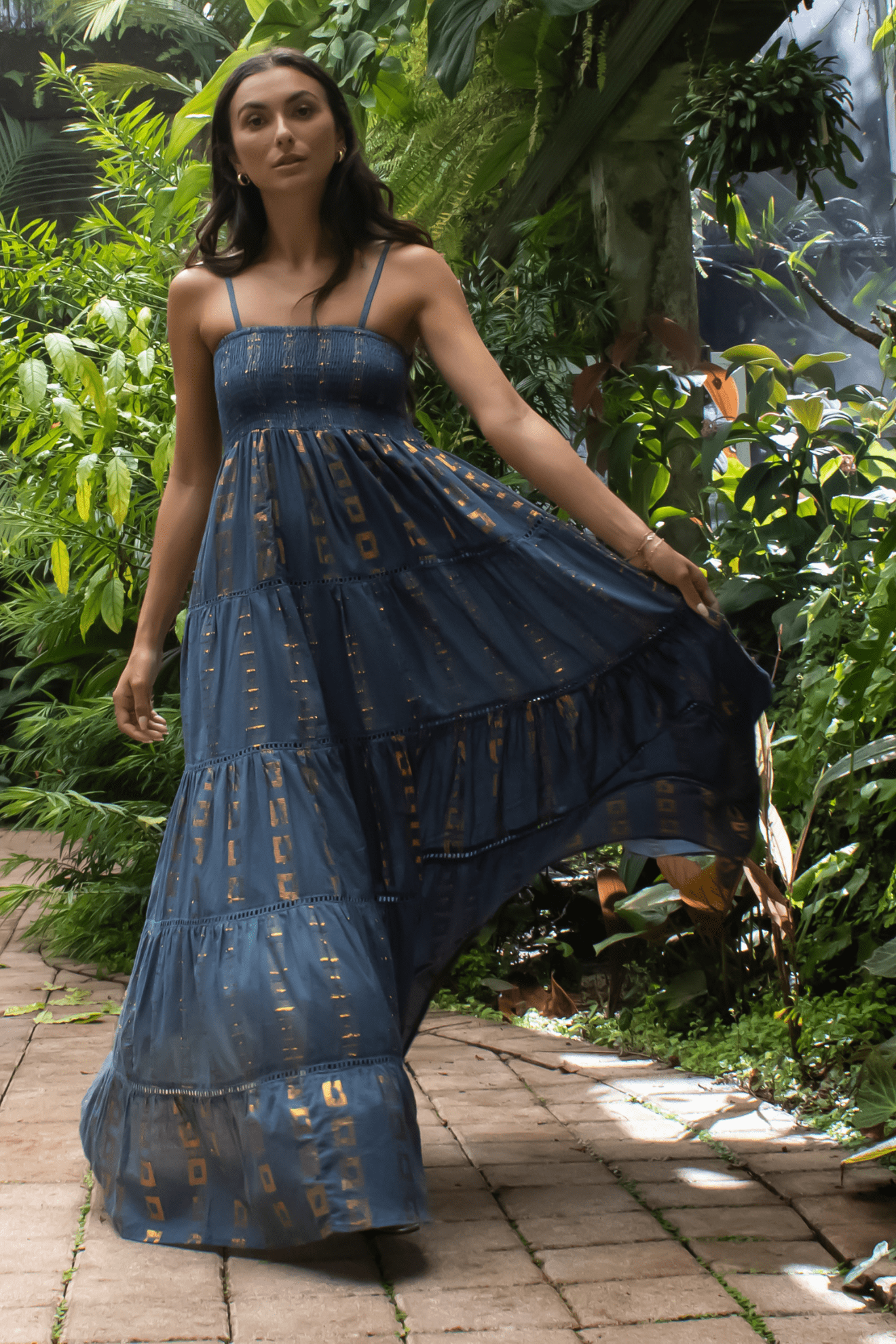 Agata Dress Blue