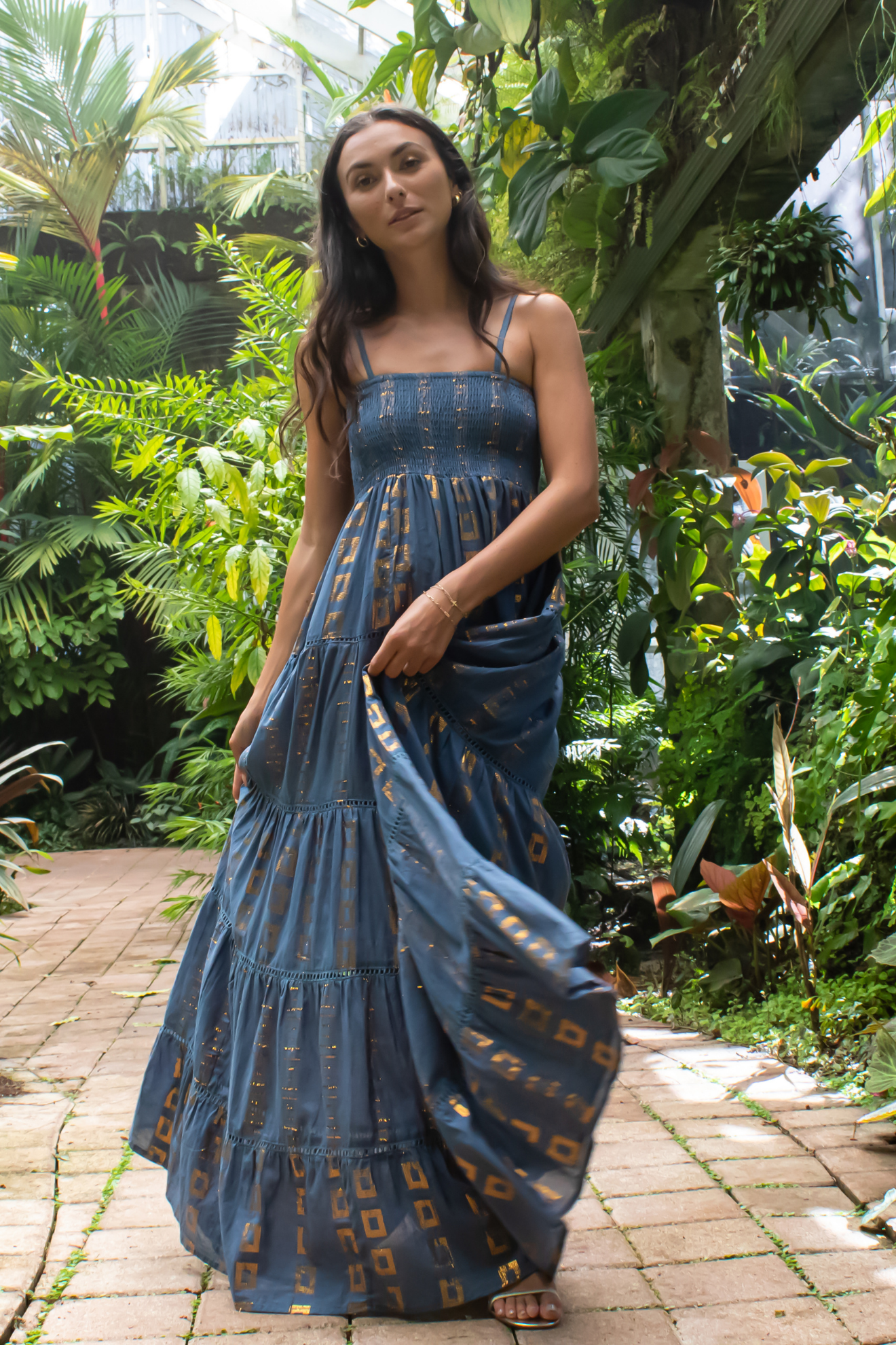 Agata Dress Blue