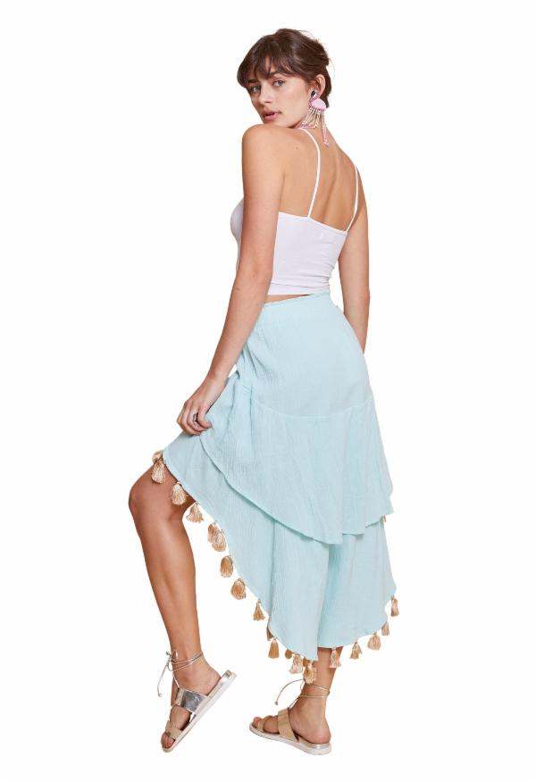 Zara high low skirt hot sale