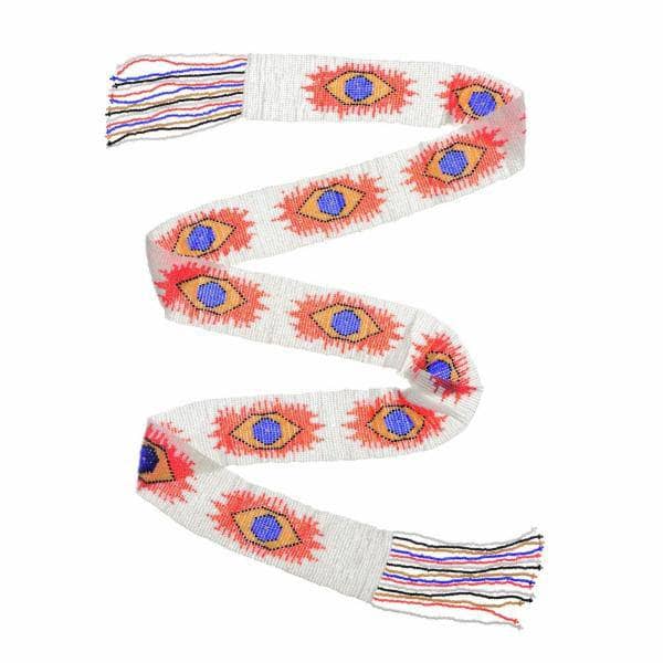 Evil Eye - White/Pink