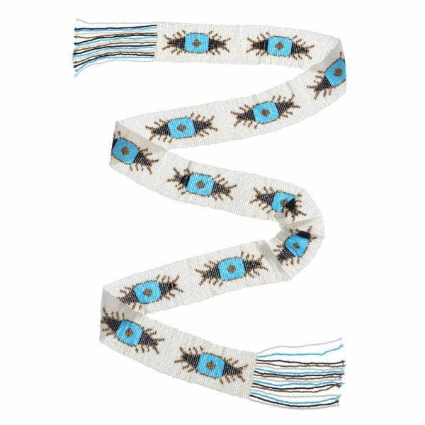 Evil Eye - White/Turquoise