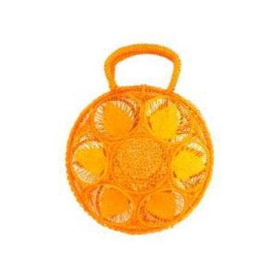 Galapagos Round Basket - Fuscia