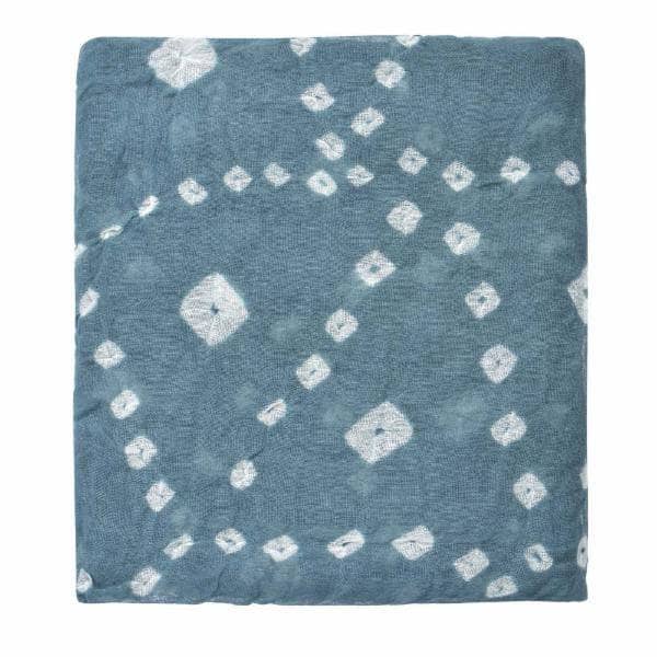 Kamala Linen Pashmina - Blue